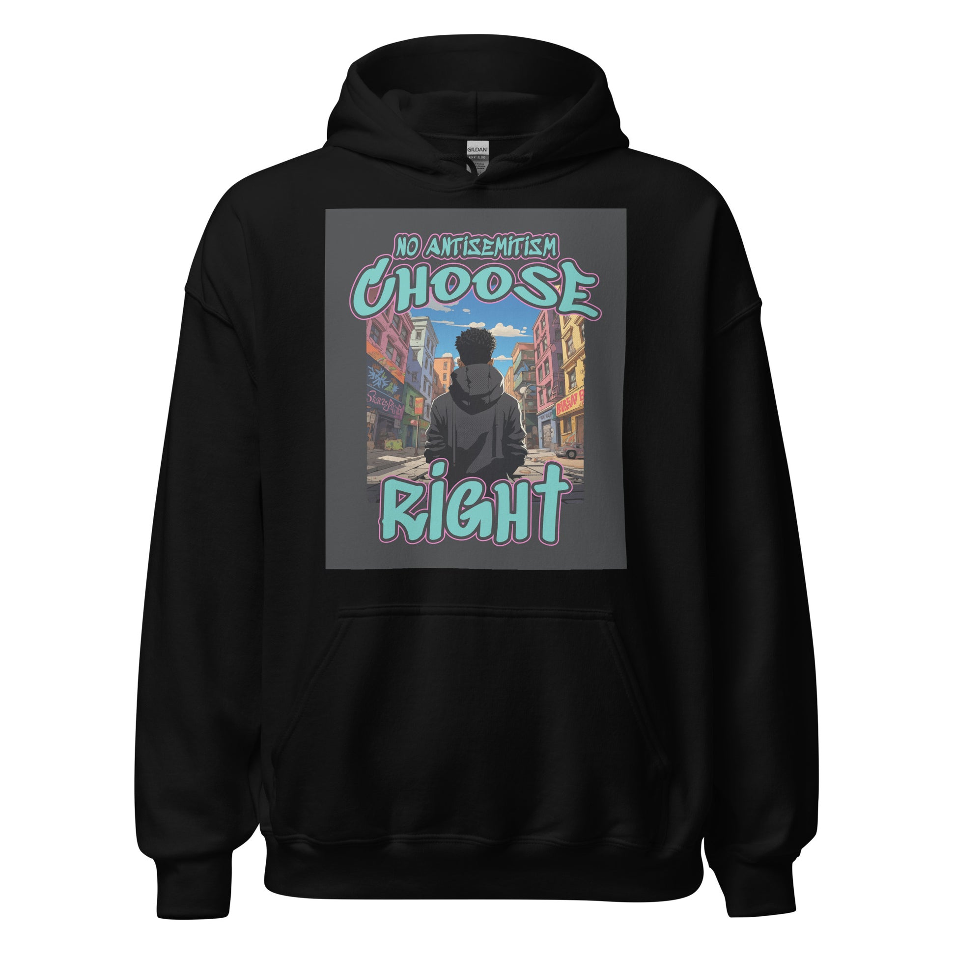 Choose Right | Antisemitism | Unisex Hoodie