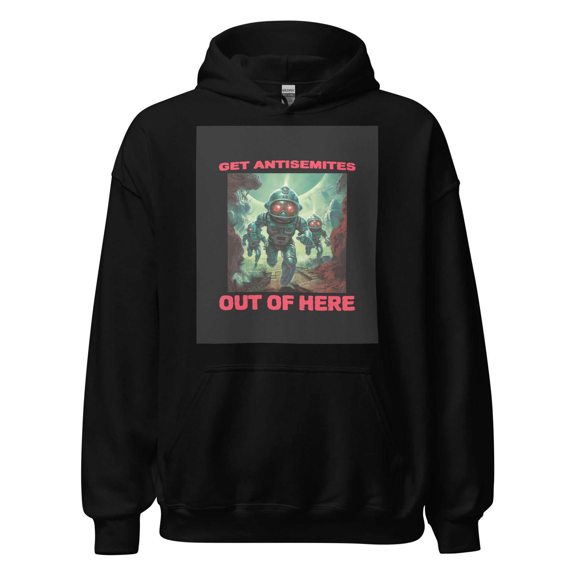 Get Alien Out | Antisemitism | Unisex Hoodie Jouparty