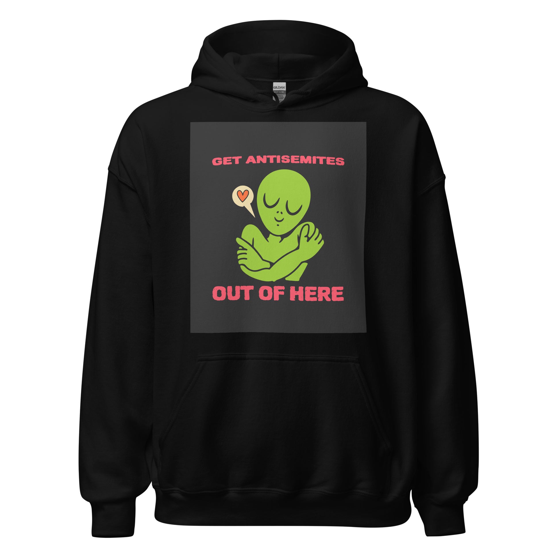 Get Alien Out | Antisemitism | Unisex Hoodie Jouparty