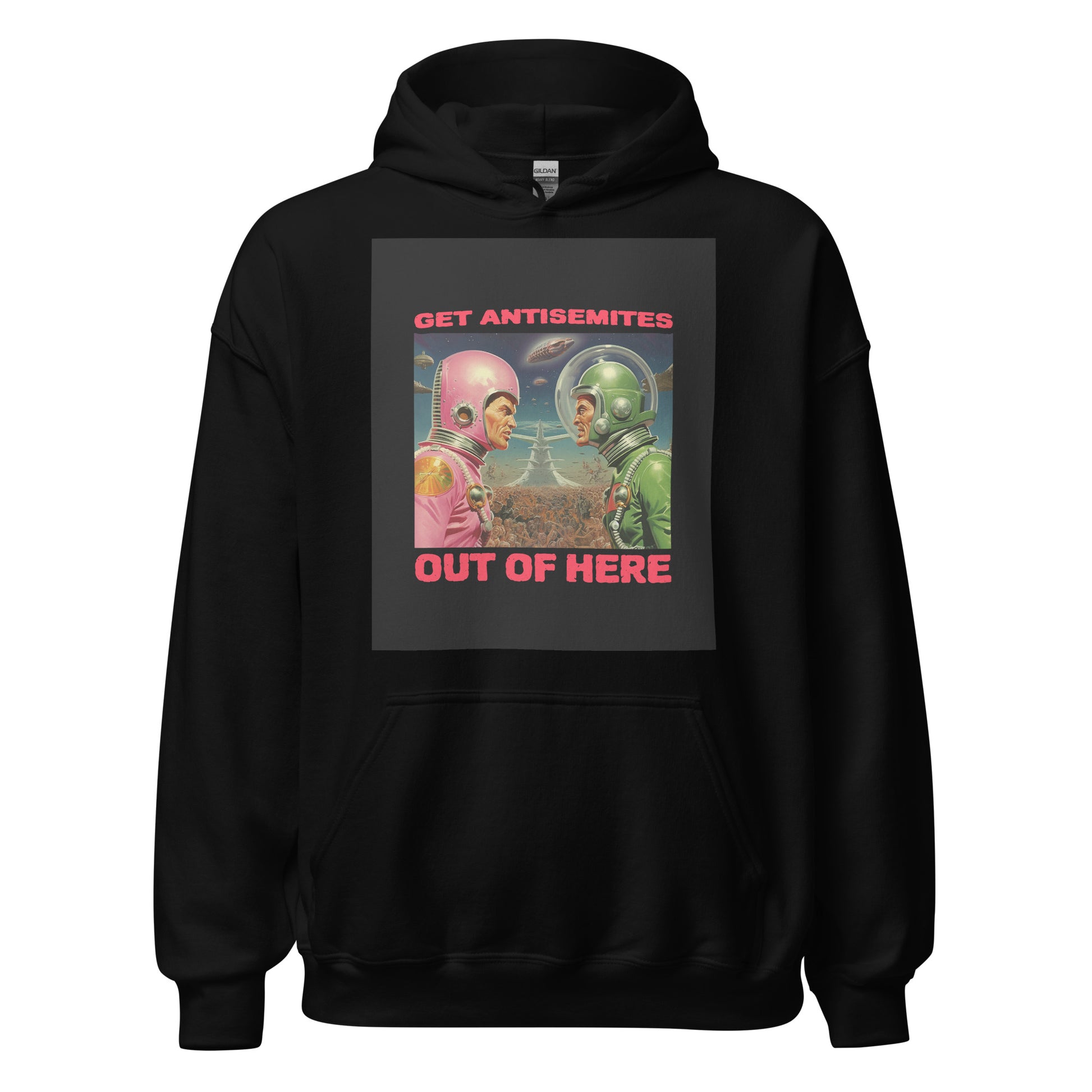 Get Alien Out | Antisemitism | Unisex Hoodie Jouparty