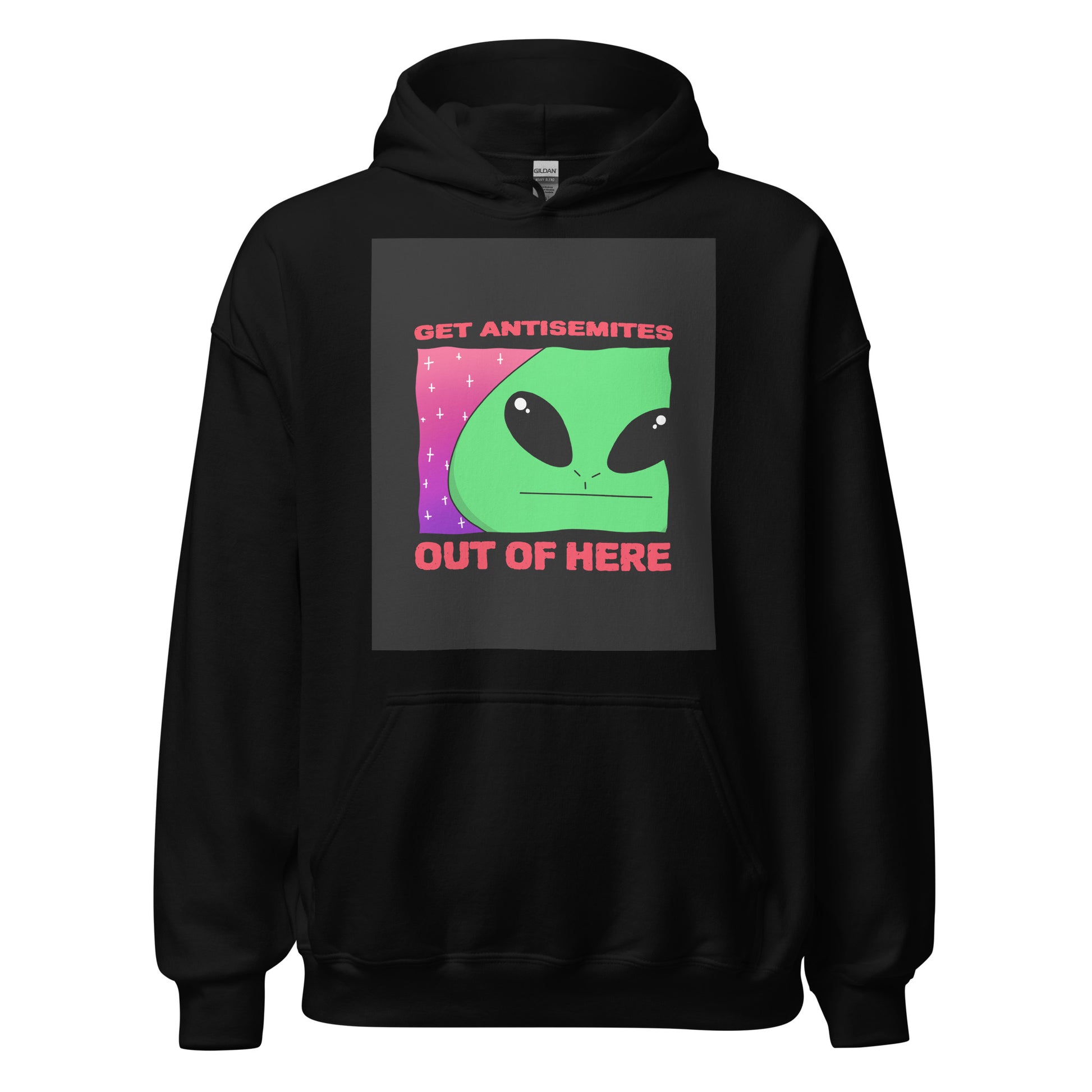 Get Alien Out | Antisemitism | Unisex Hoodie Jouparty