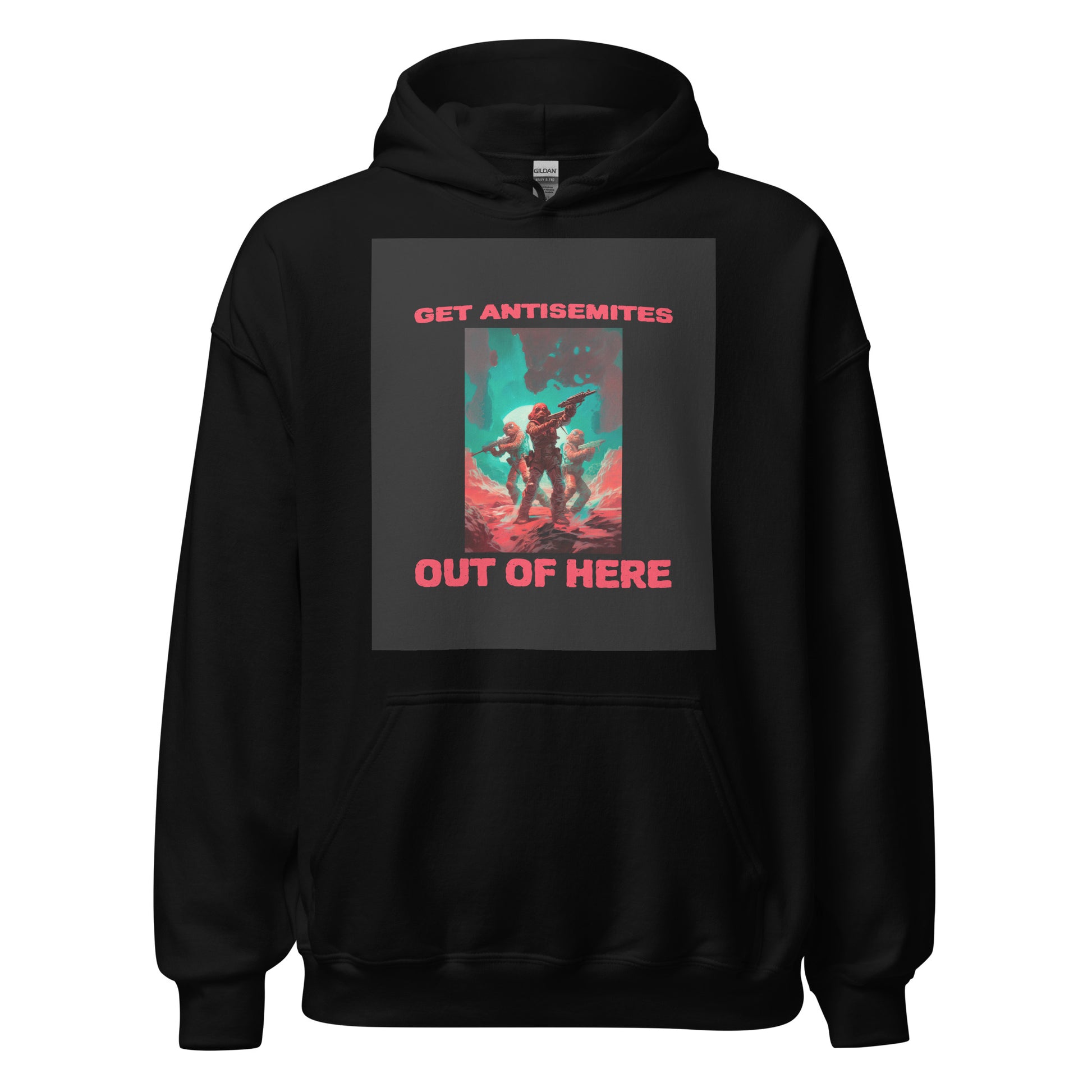 Get Alien Out | Antisemitism | Unisex Hoodie Jouparty