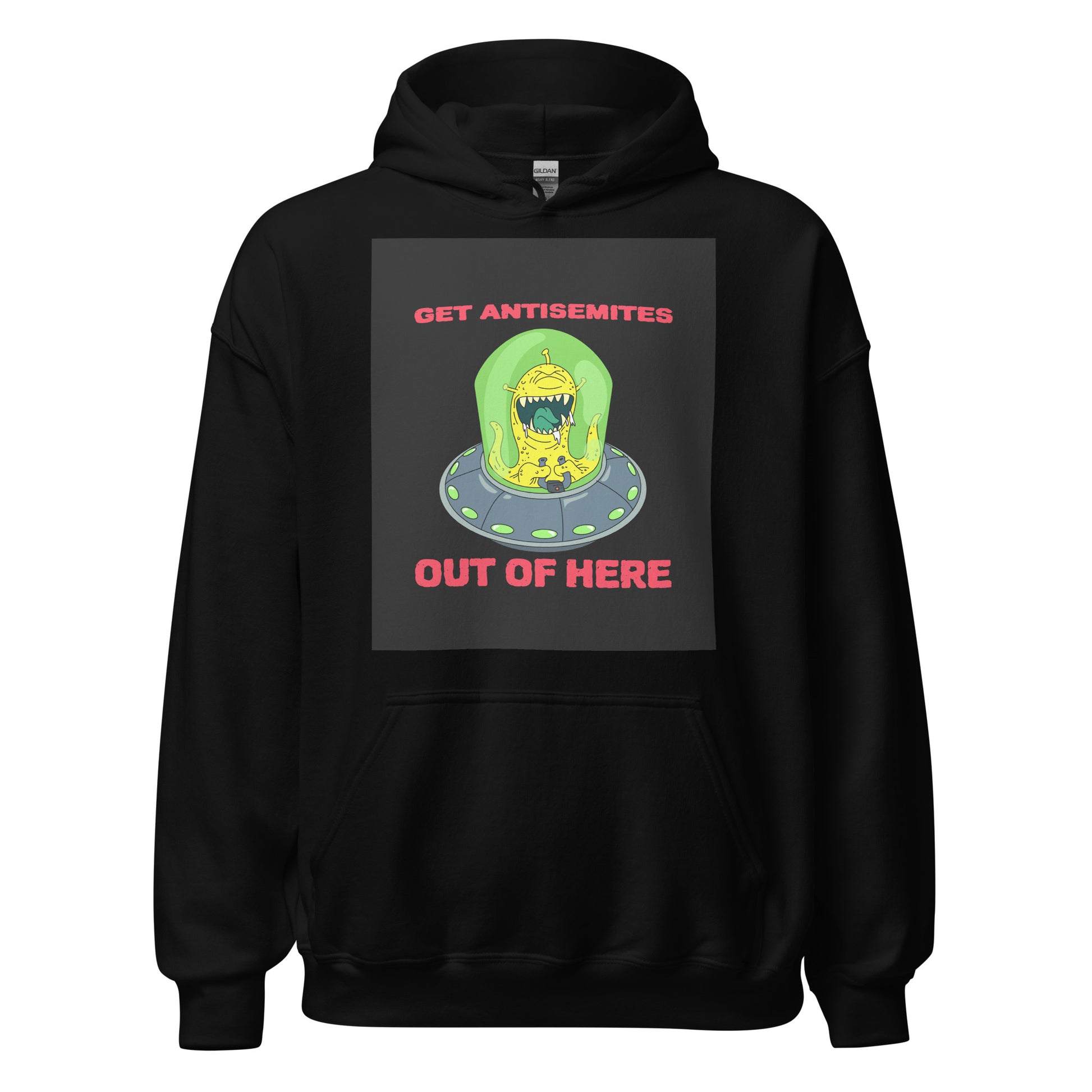 Get Alien Out | Antisemitism | Unisex Hoodie Jouparty