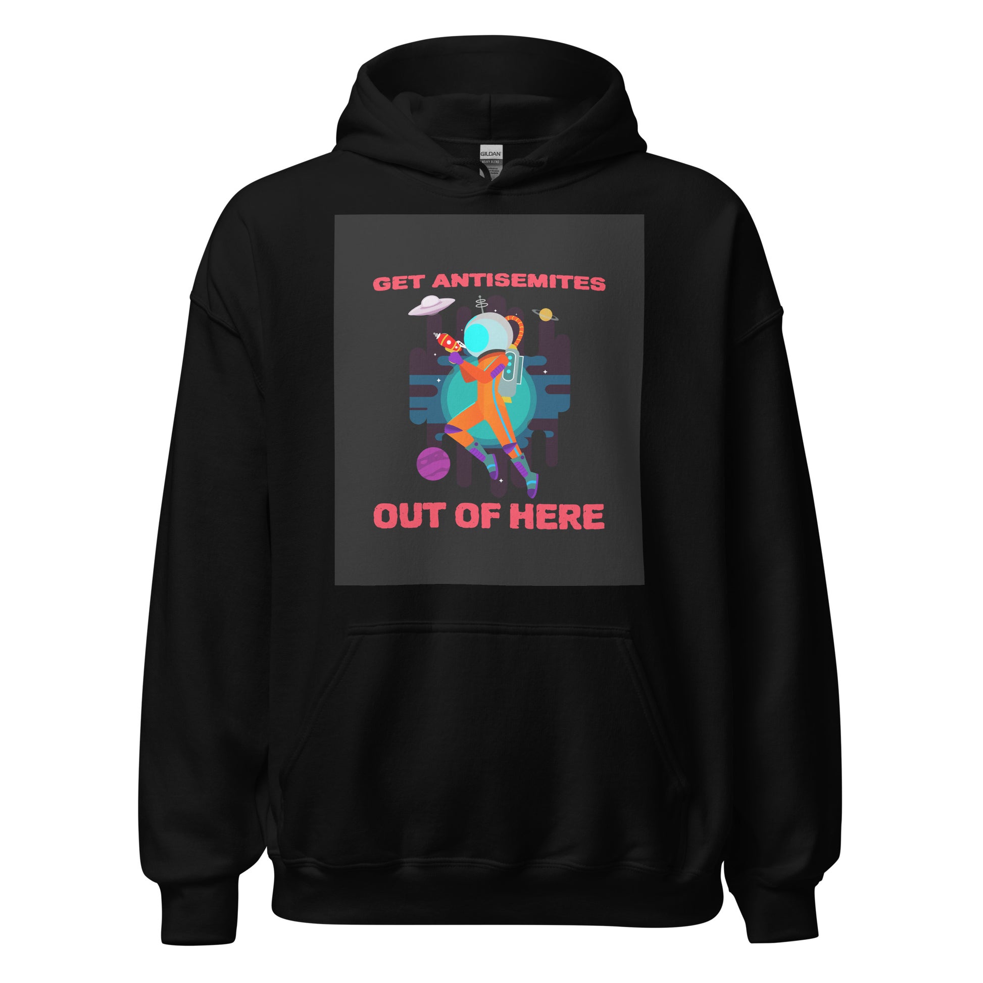 Get Alien Out | Antisemitism | Unisex Hoodie Jouparty