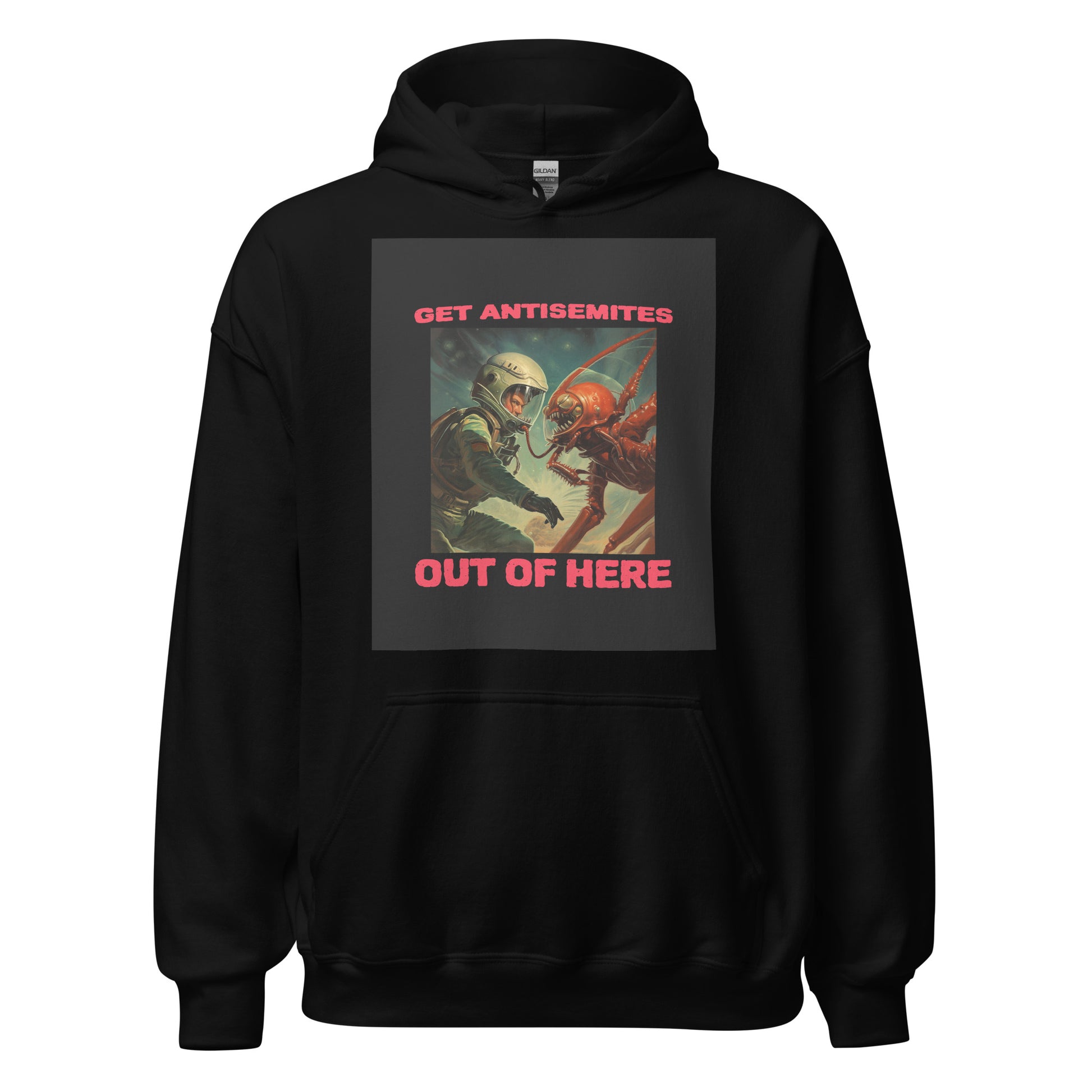 Get Alien Out | Antisemitism | Unisex Hoodie Jouparty