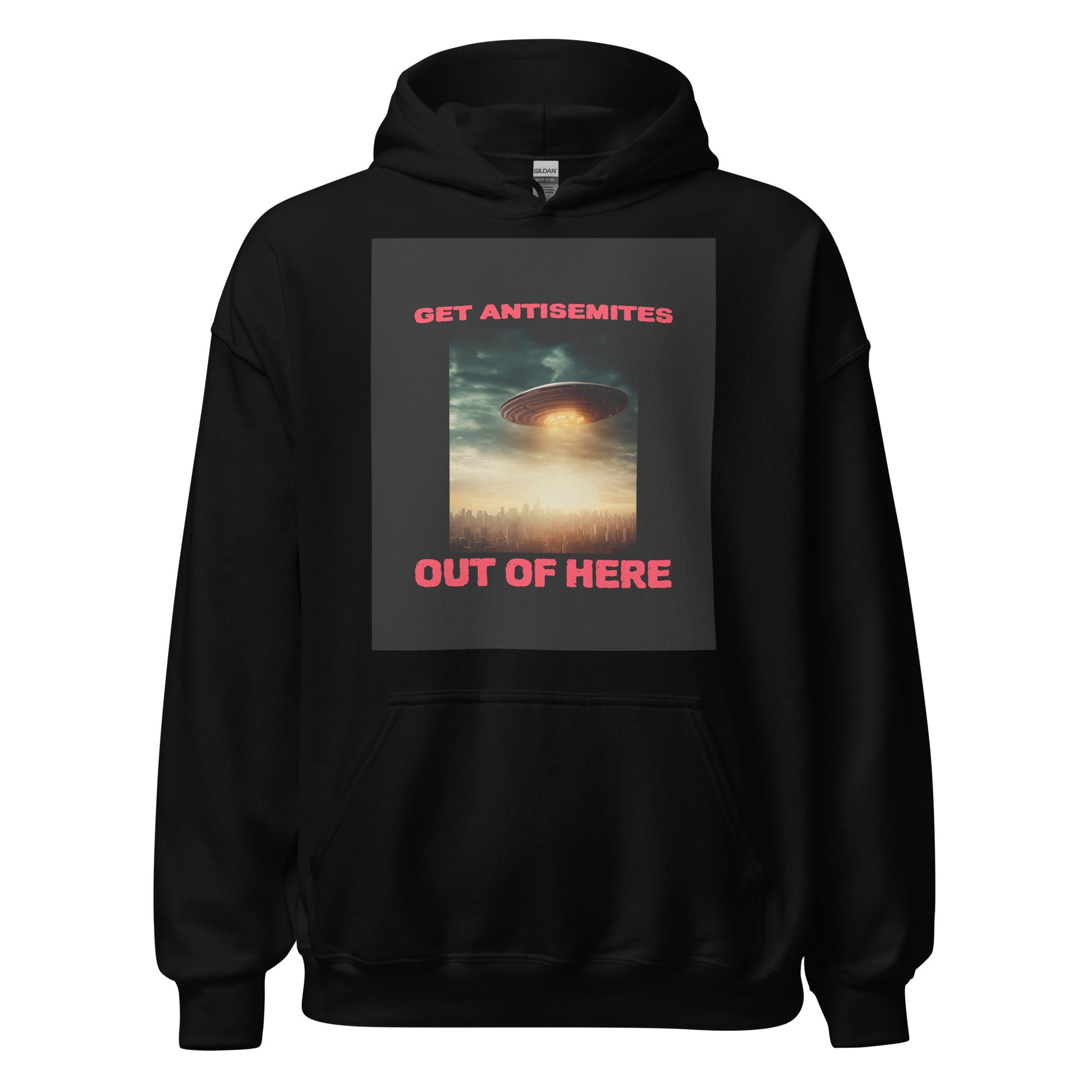 Get Alien Out | Antisemitism | Unisex Hoodie Jouparty