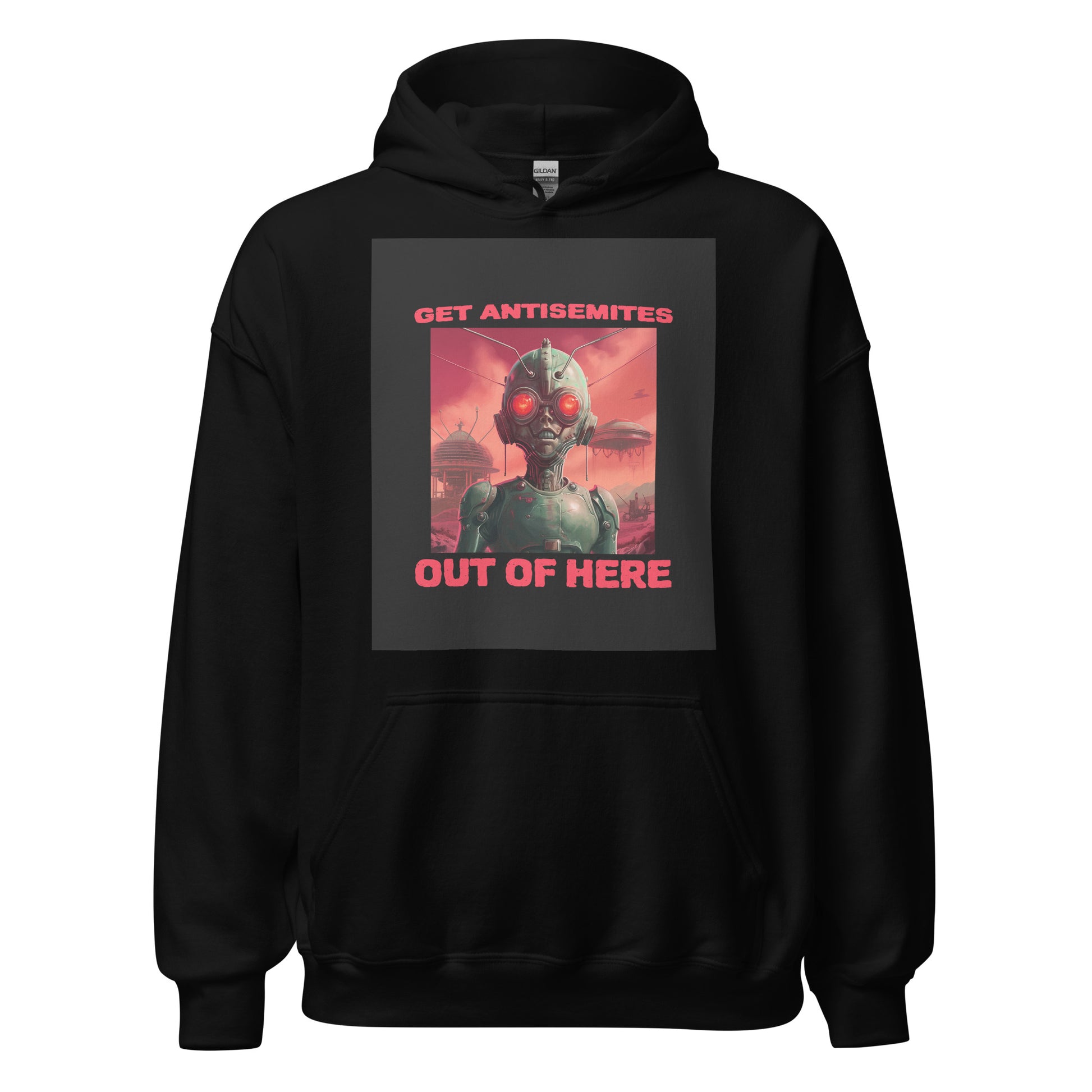 Get Alien Out | Antisemitism | Unisex Hoodie Jouparty