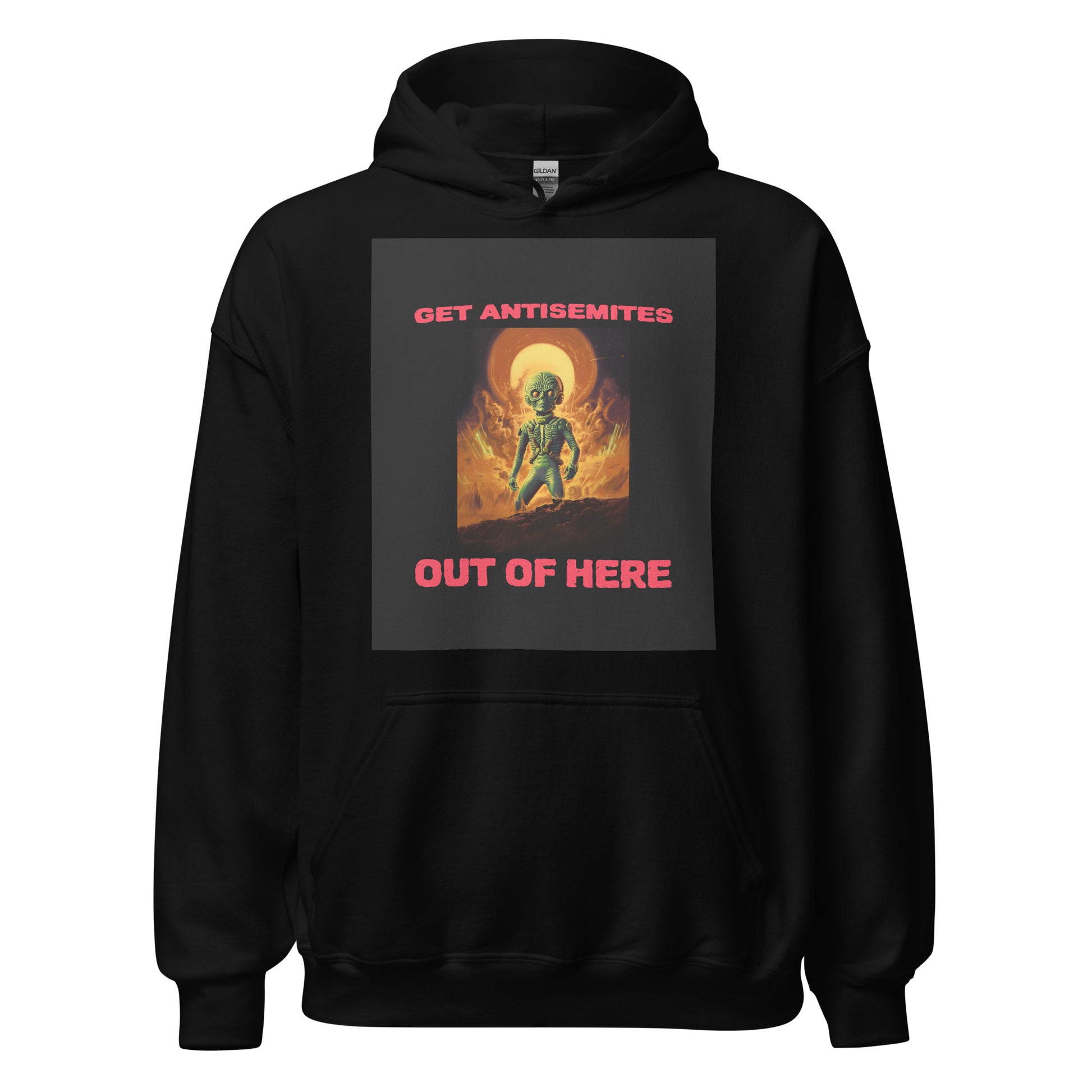 Get Alien Out | Antisemitism | Unisex Hoodie Jouparty