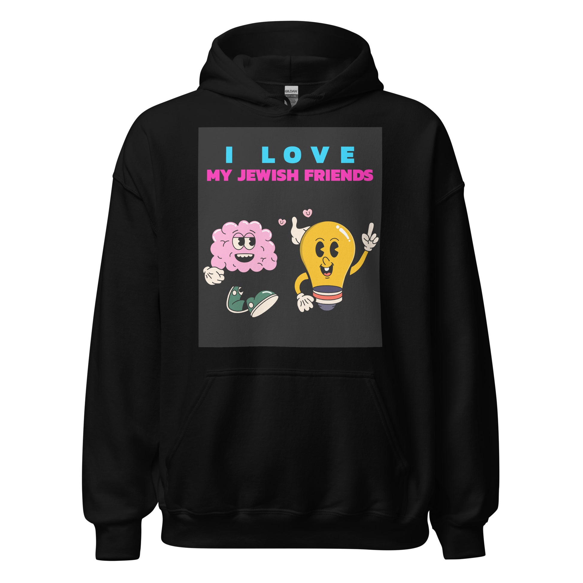 I Love My Jewish Friends | Unisex Hoodie Jouparty