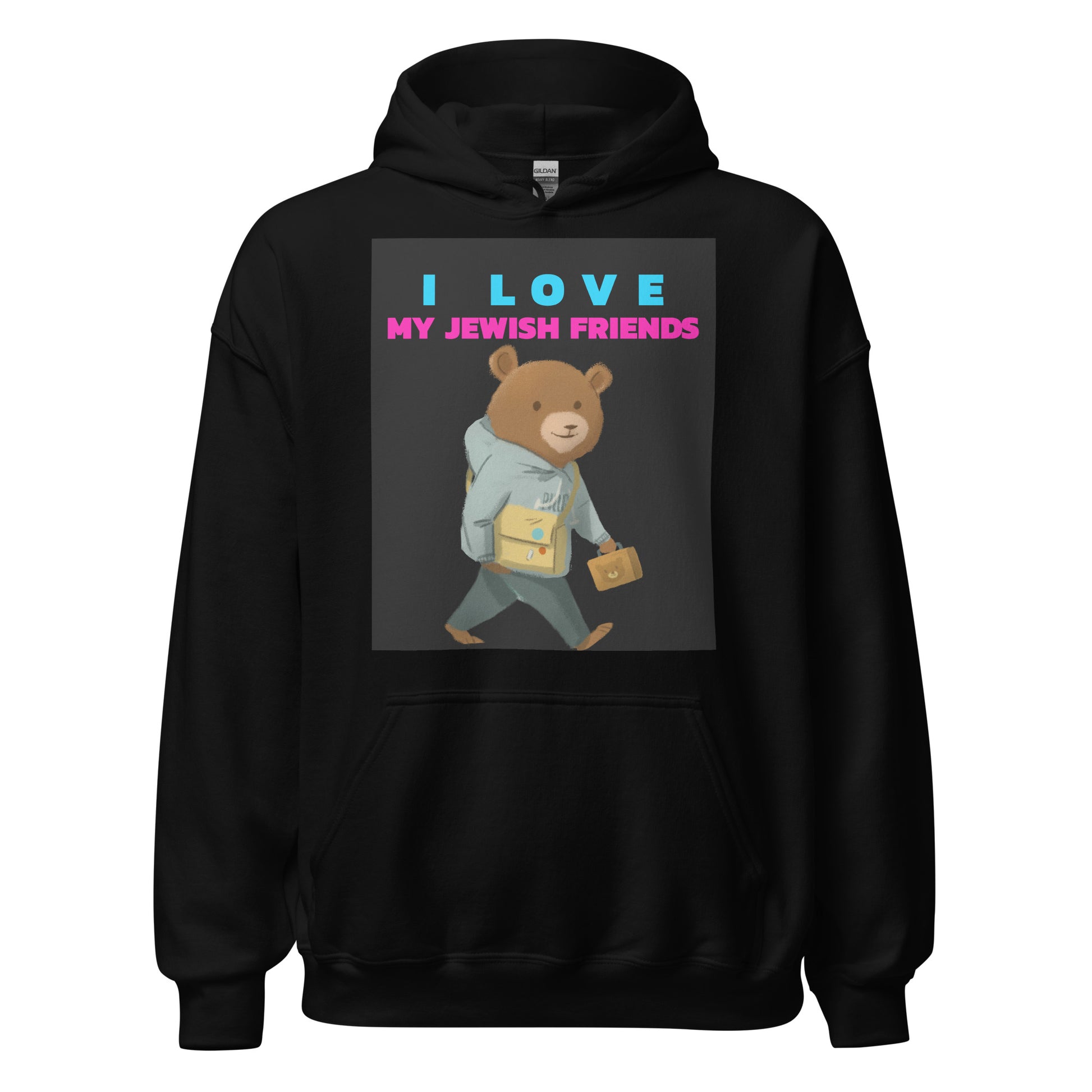 I Love My Jewish Friends | Unisex Hoodie Jouparty