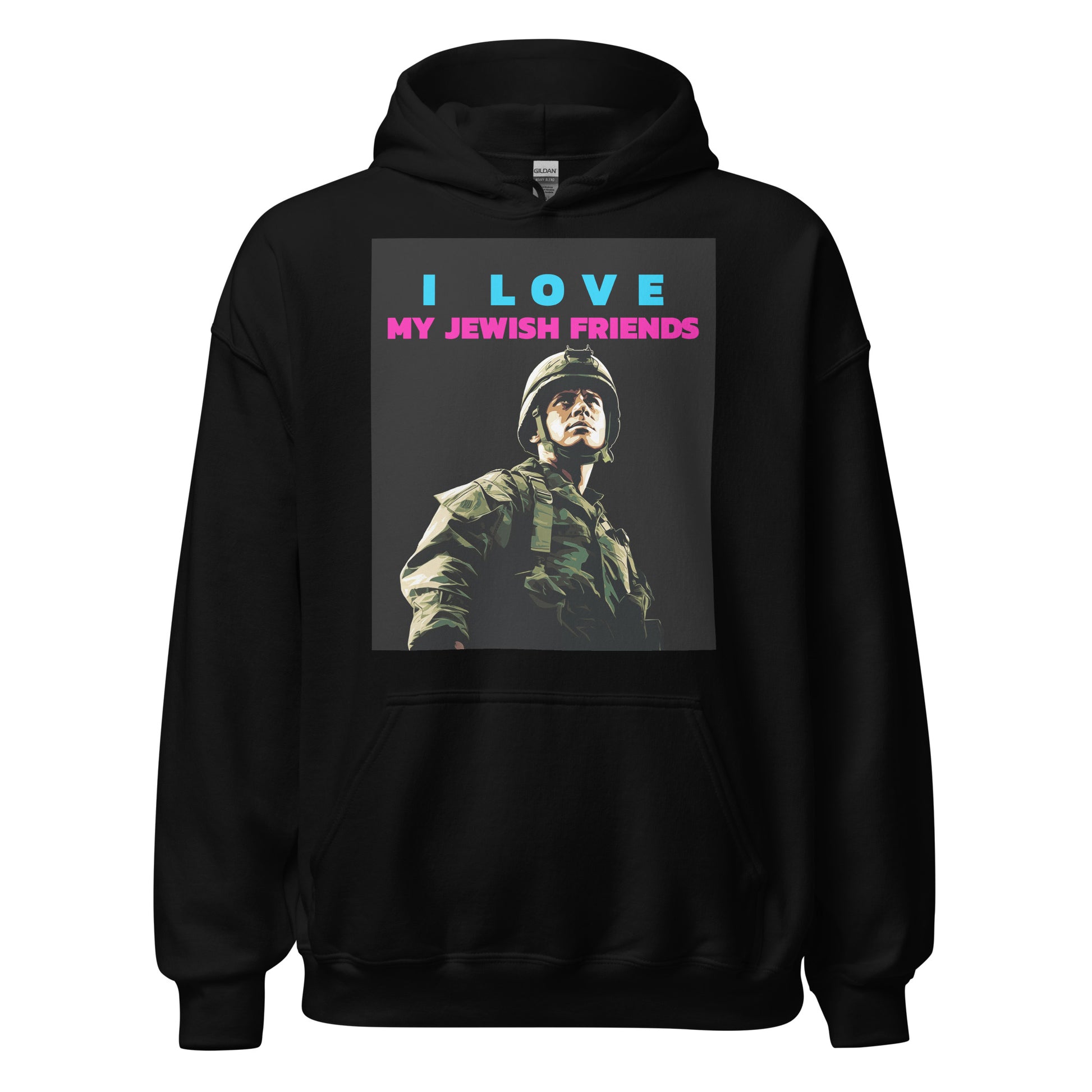I Love My Jewish Friends | Unisex Hoodie Jouparty