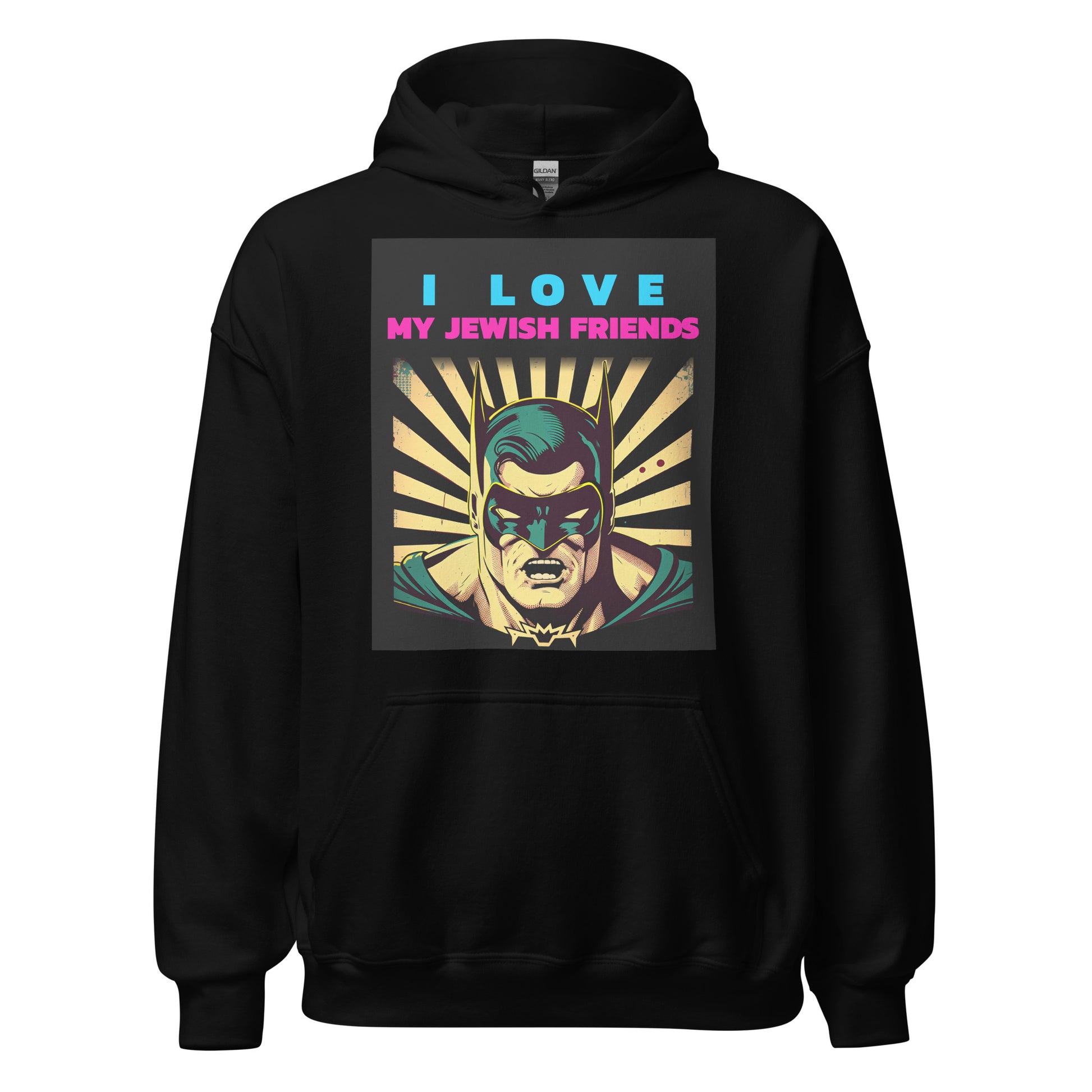 I Love My Jewish Friends | Unisex Hoodie Jouparty