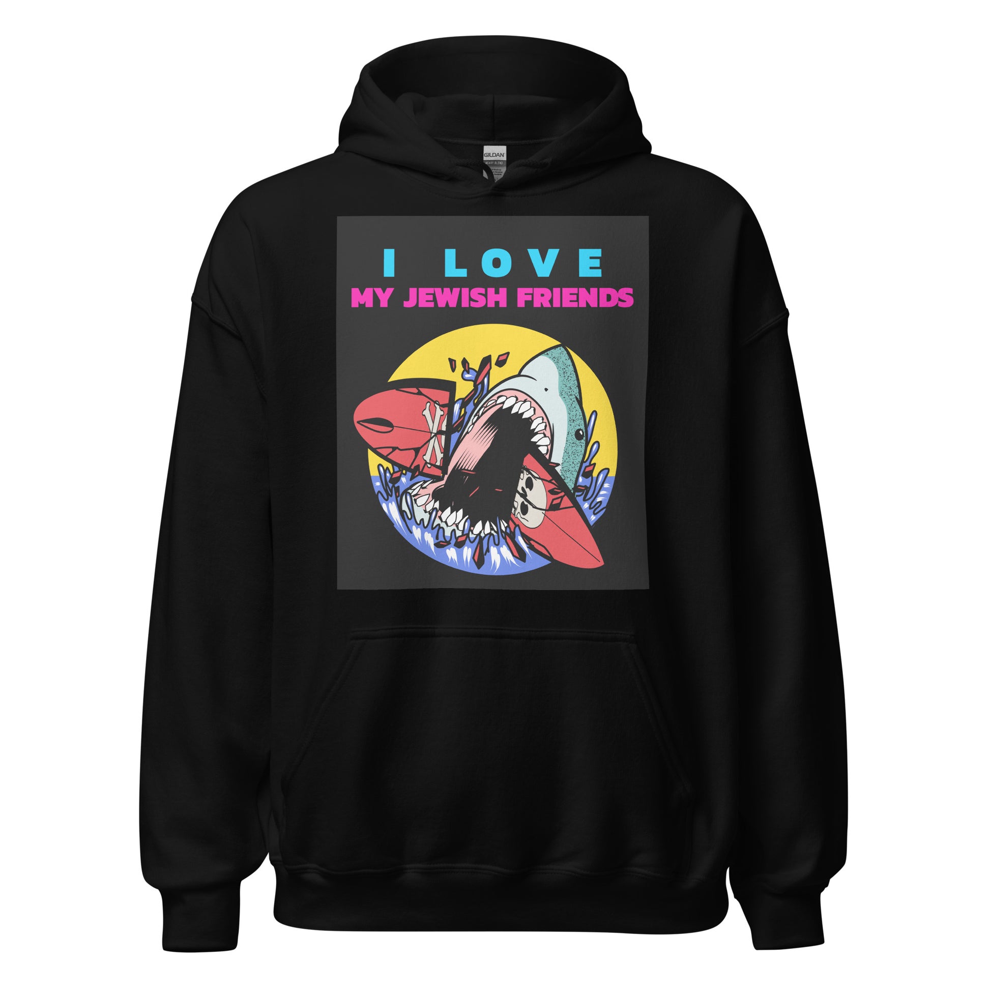 I Love My Jewish Friends | Unisex Hoodie Jouparty