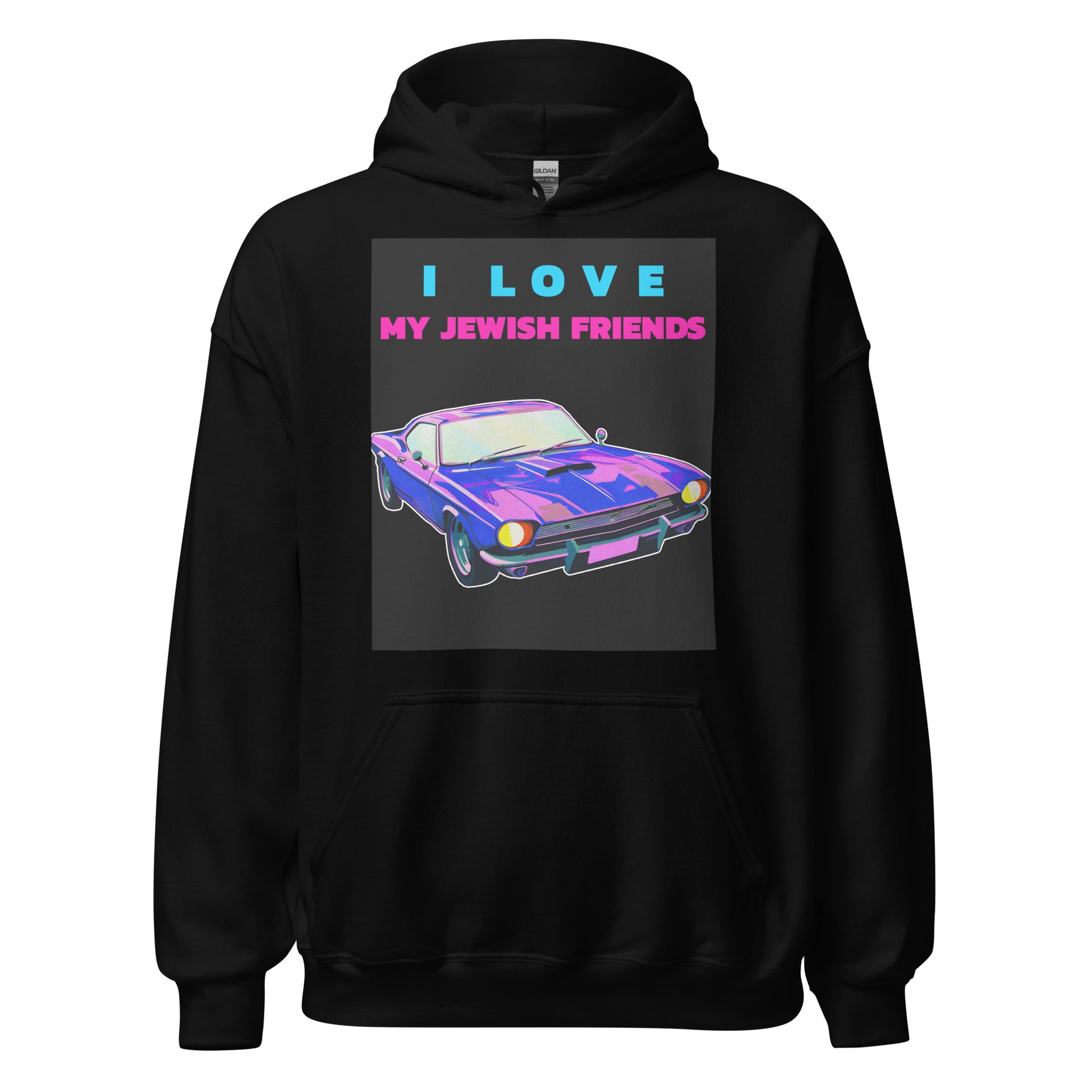 I Love My Jewish Friends | Unisex Hoodie Jouparty