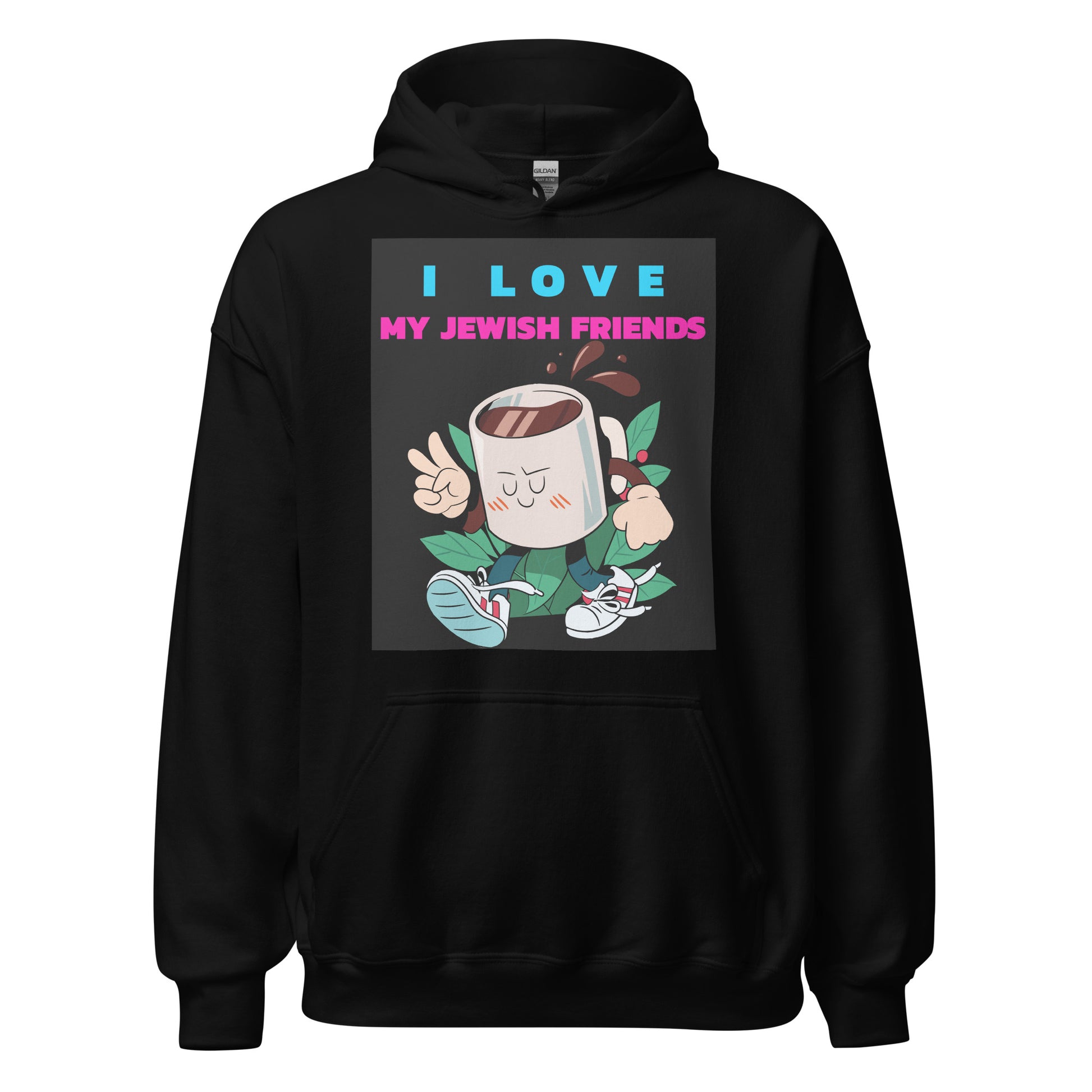 I Love My Jewish Friends | Unisex Hoodie Jouparty