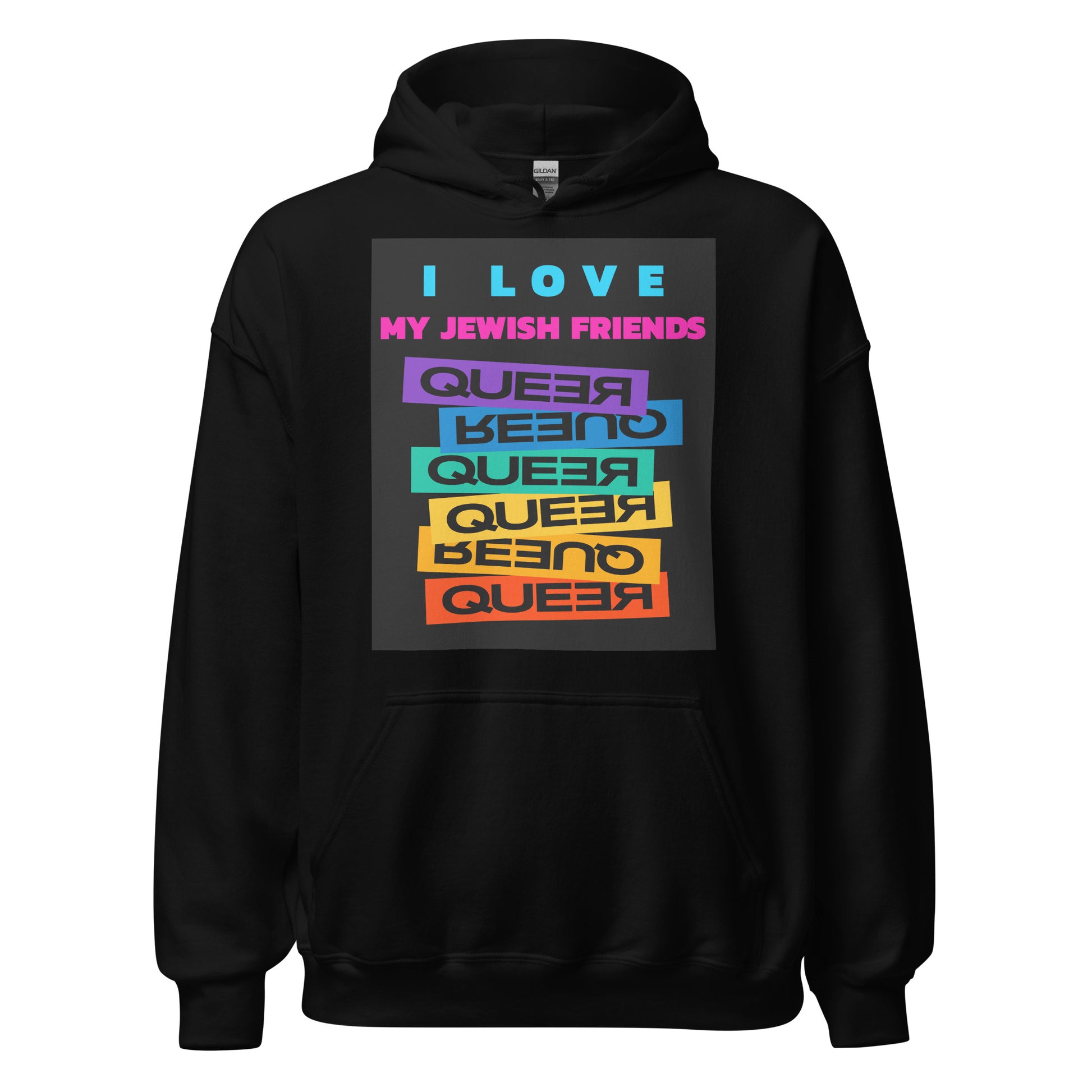 I Love My Jewish Friends | Unisex Hoodie Jouparty