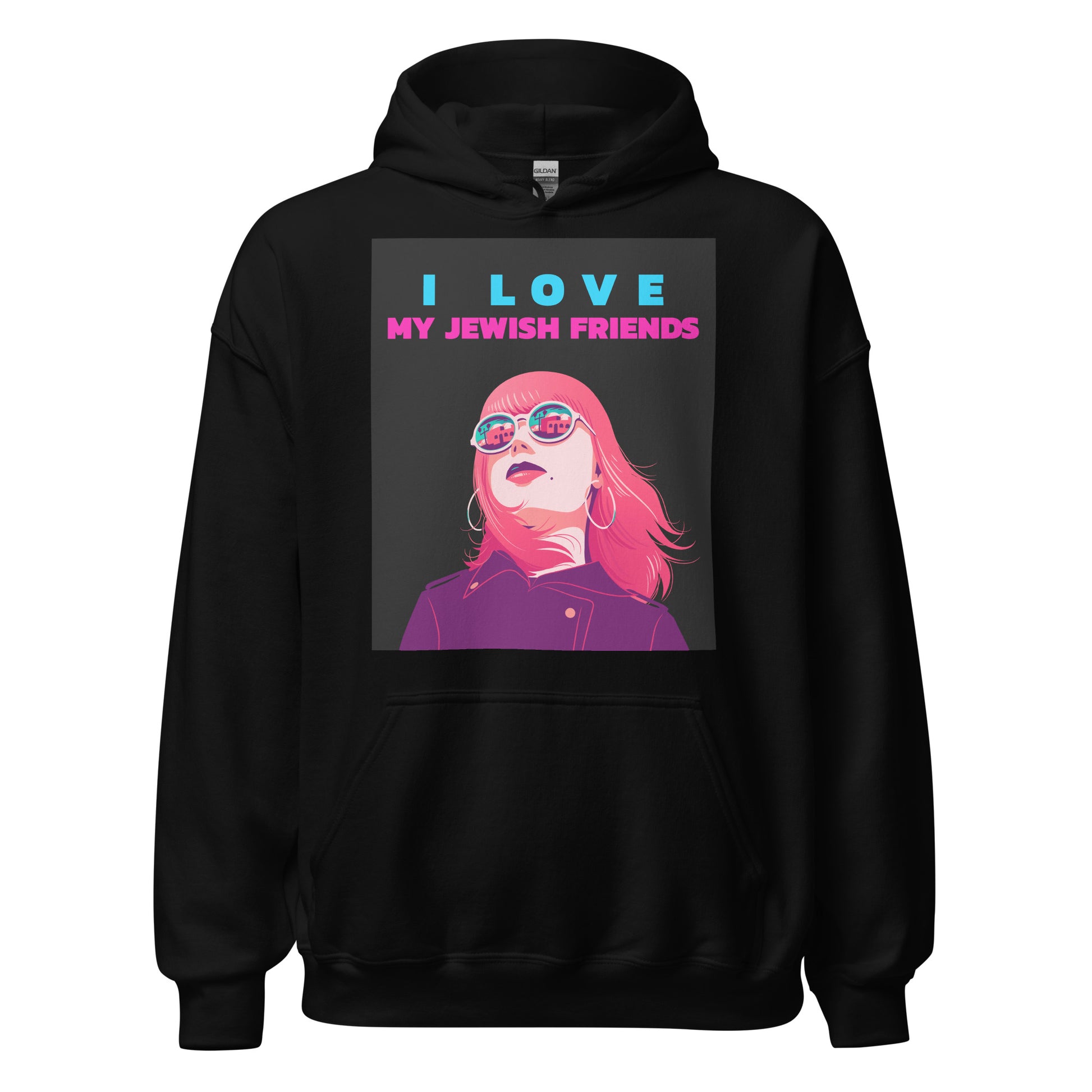 I Love My Jewish Friends | Unisex Hoodie Jouparty