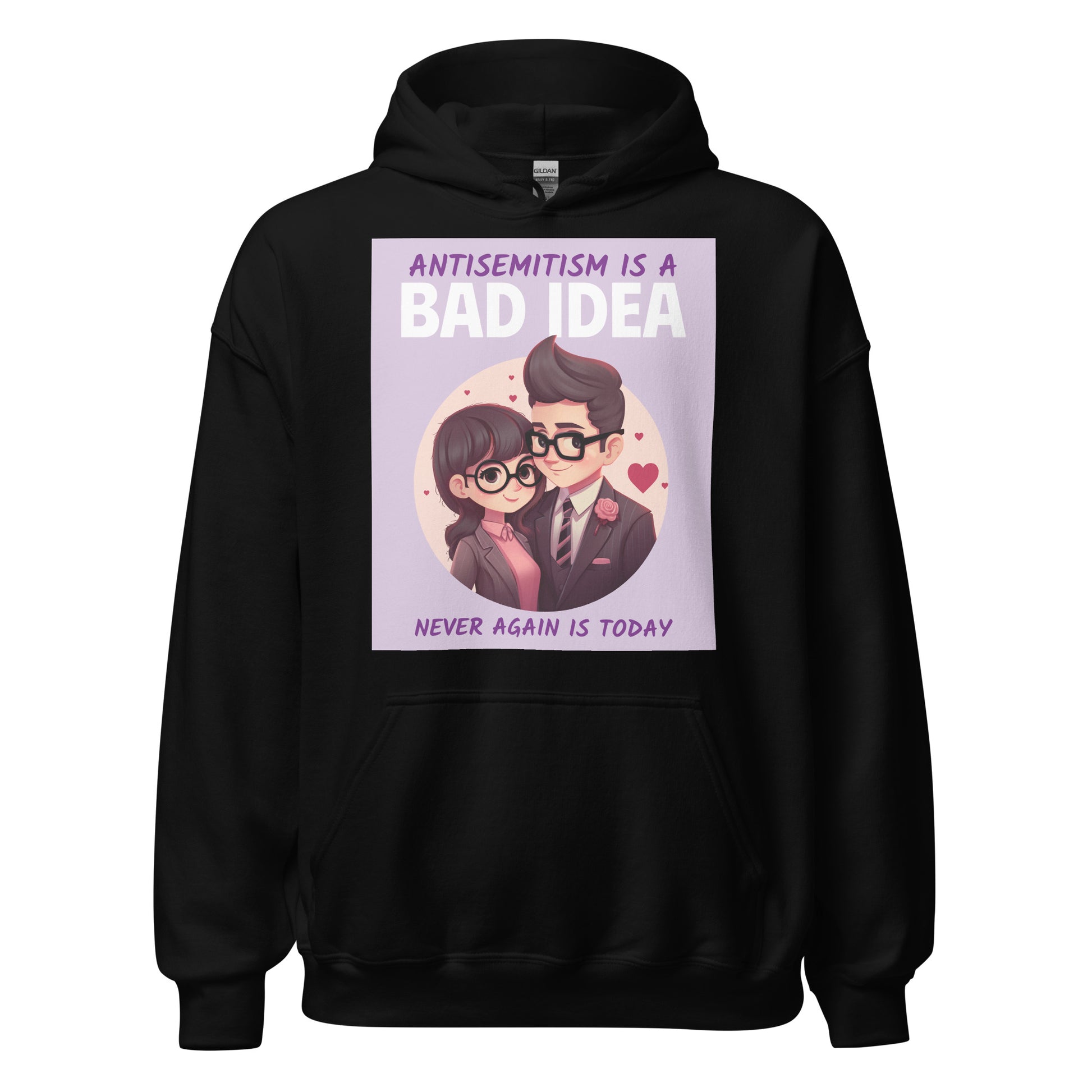 Bad Idea | Antisemitism | Unisex Hoodie Jouparty
