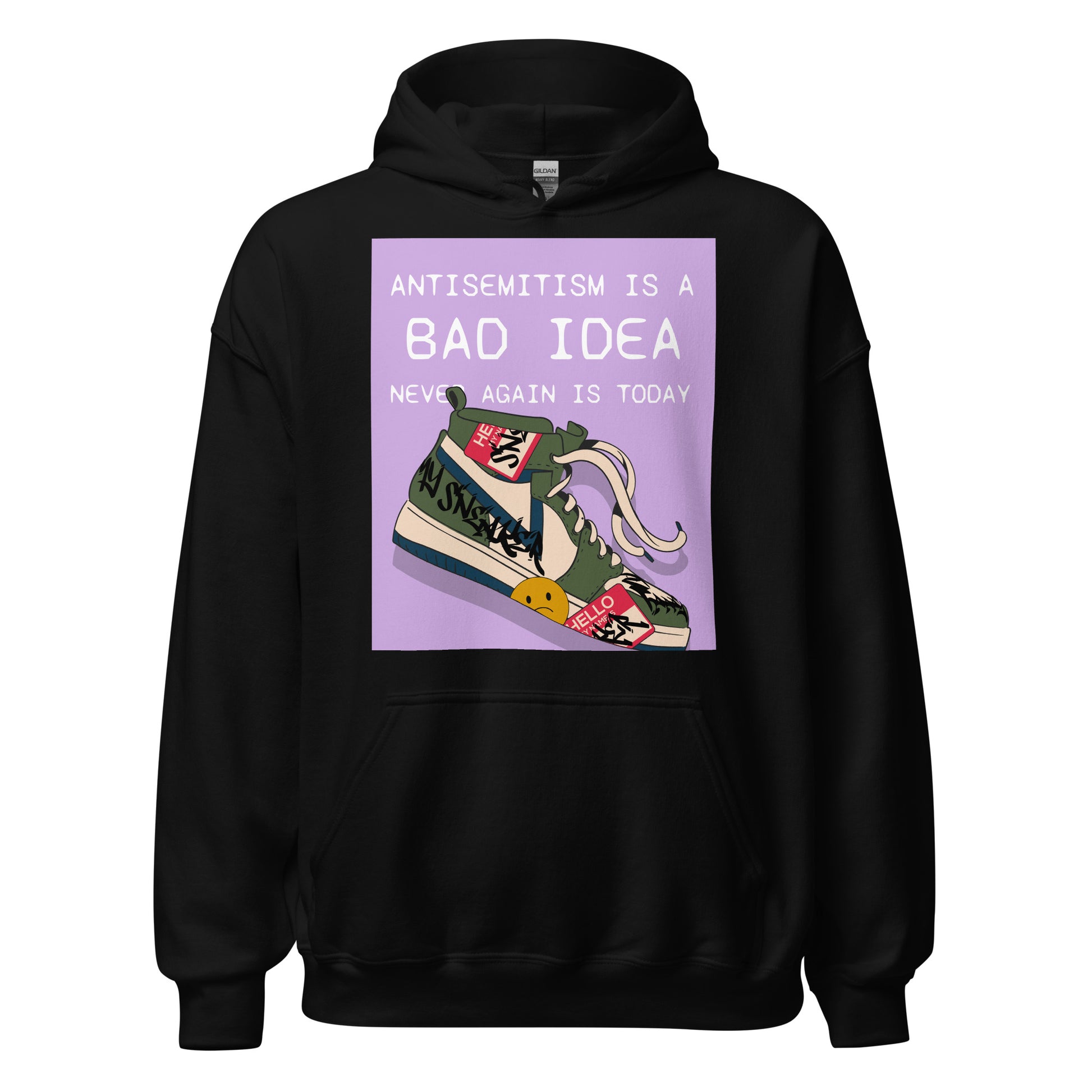 Bad Idea | Antisemitism | Unisex Hoodie Jouparty