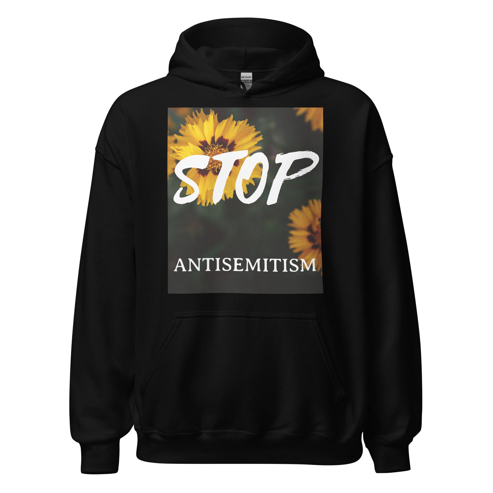 Flower Power | Antisemitism | Unisex Hoodie Jouparty