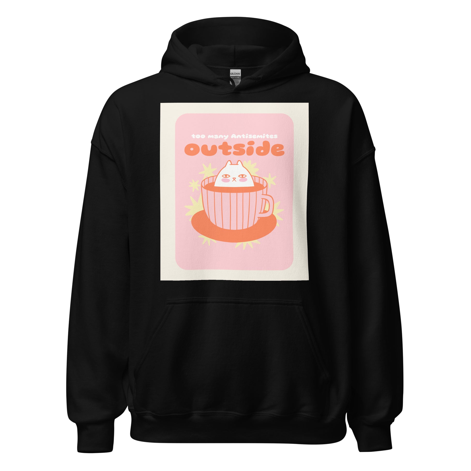 Too Many Antisemites Outside | Unisex Hoodie Jouparty