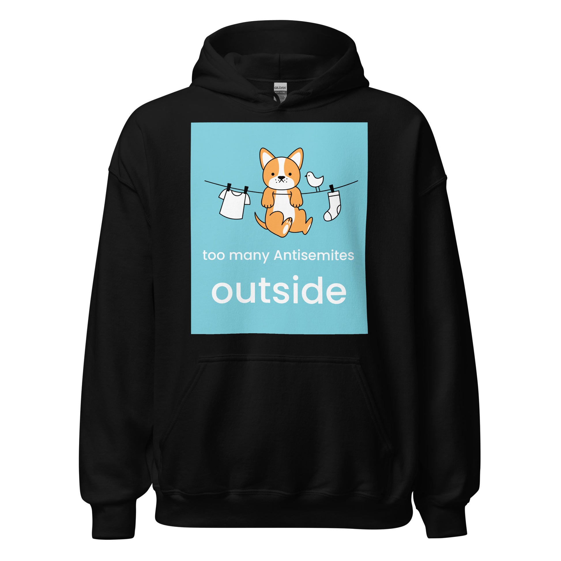 Too Many Antisemites Outside | Unisex Hoodie