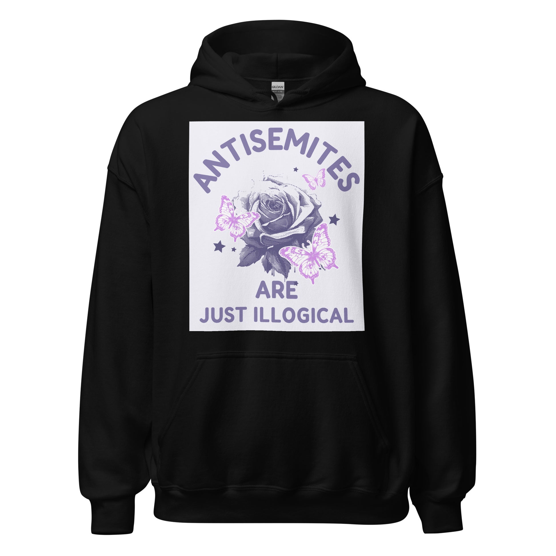 Purple Glam Story | Antisemitism | Unisex Hoodie