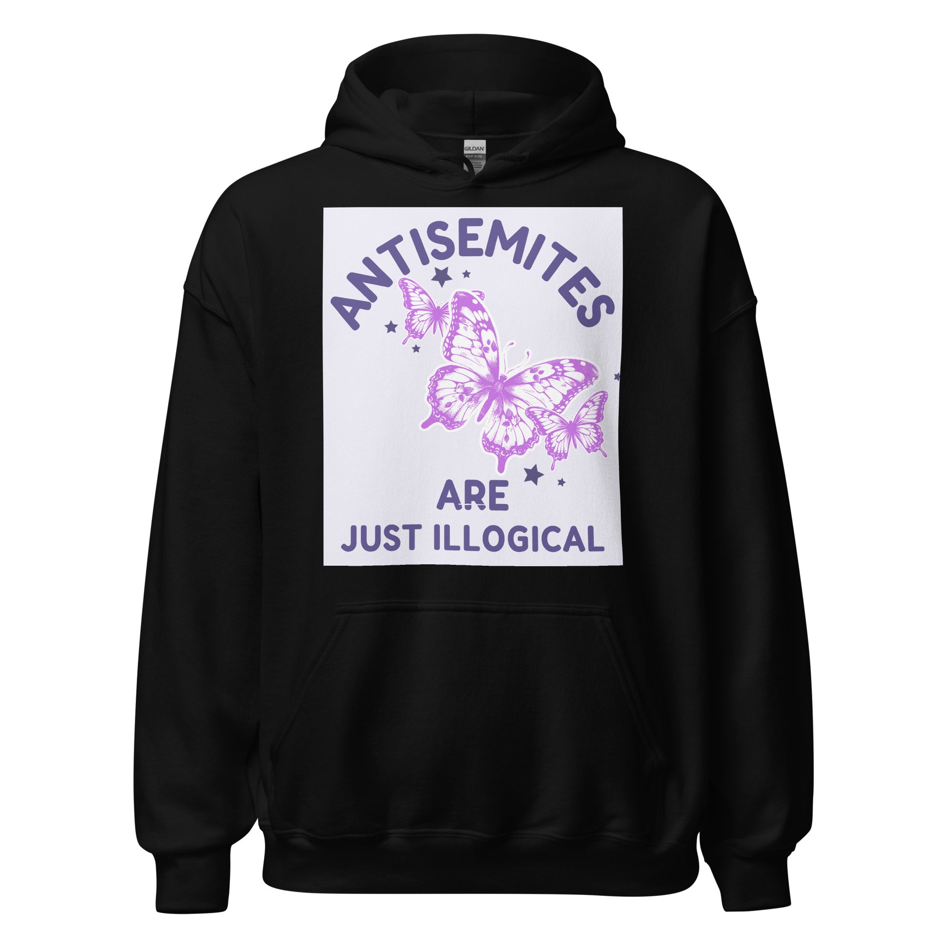 Purple Glam Story | Antisemitism | Unisex Hoodie