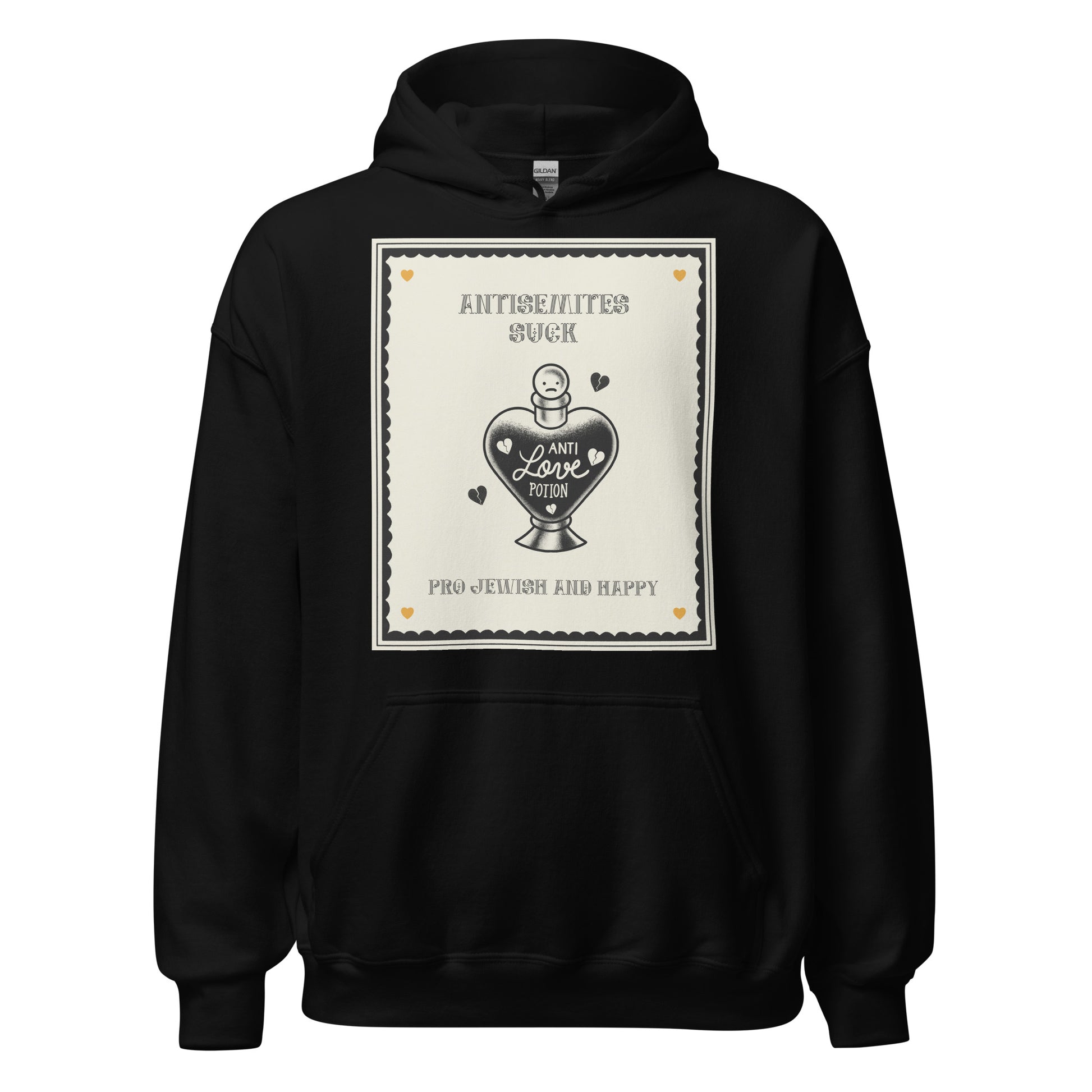 Antisemites Suck | Unisex Hoodie Jouparty