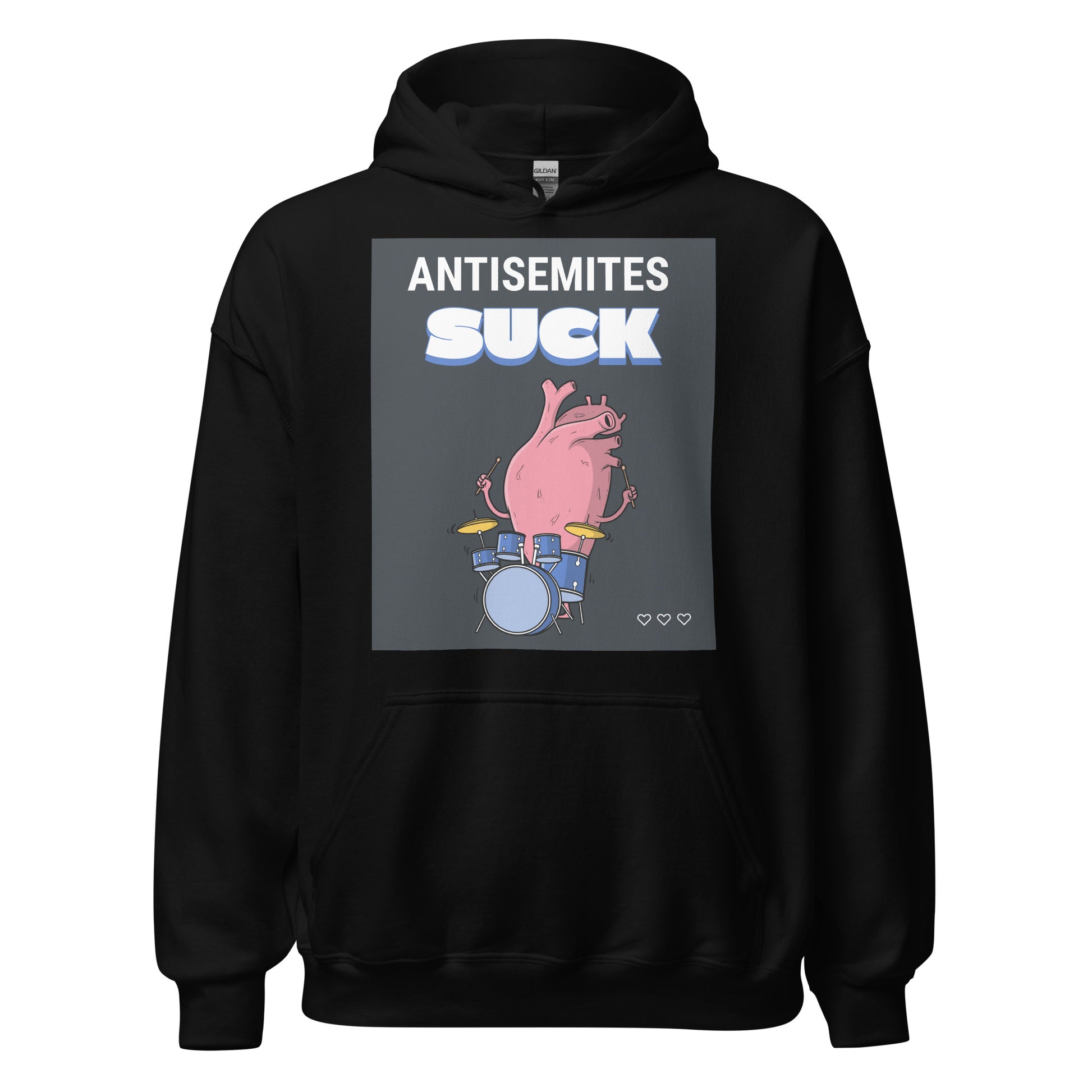 Antisemites Suck | Unisex Hoodie Jouparty