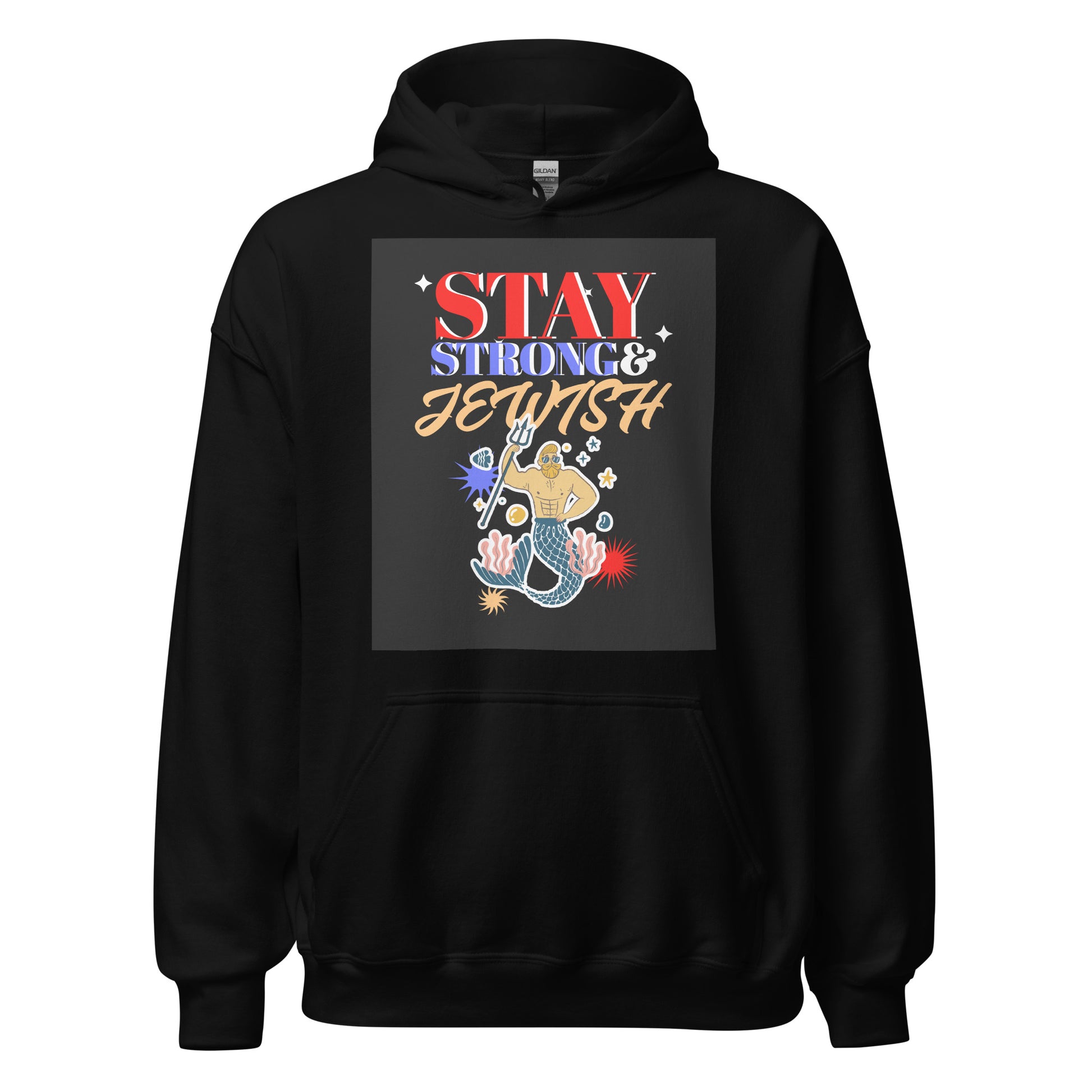 Stay Strong & Jewish | Unisex Hoodie