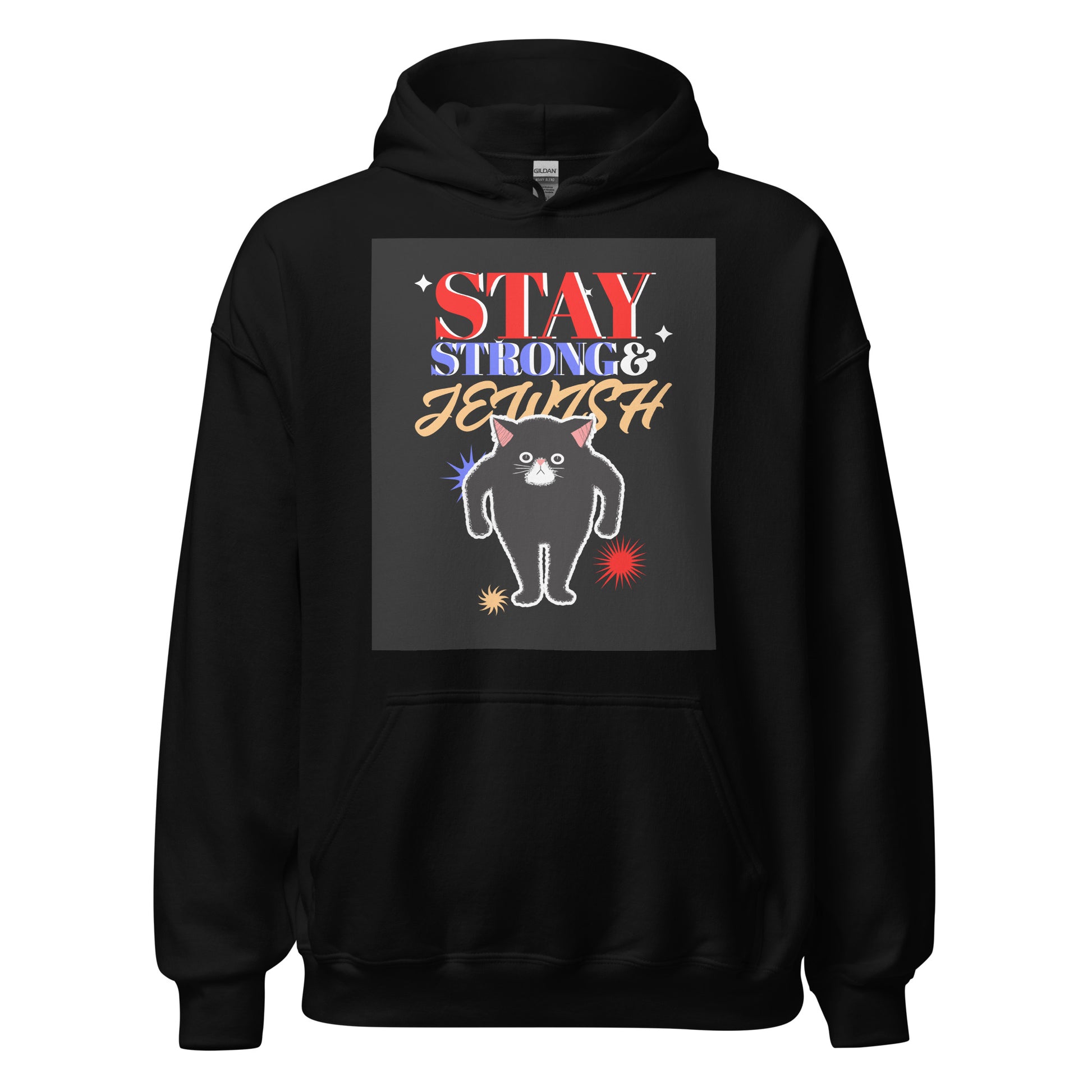 Stay Strong & Jewish | Unisex Hoodie Jouparty