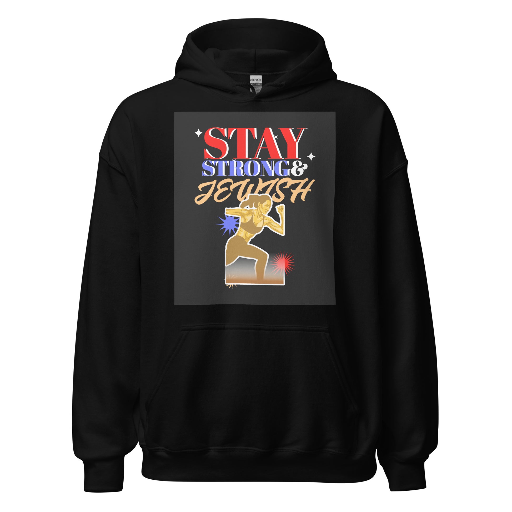Stay Strong & Jewish | Unisex Hoodie