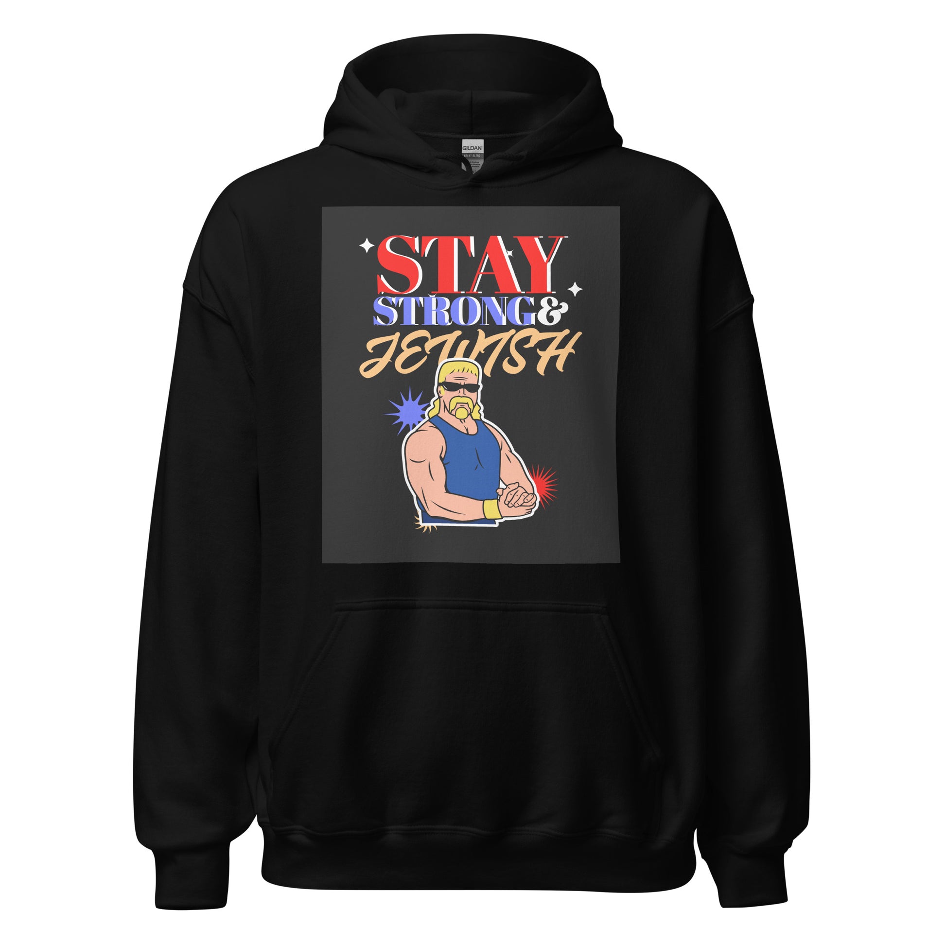 Stay Strong & Jewish | Unisex Hoodie Jouparty