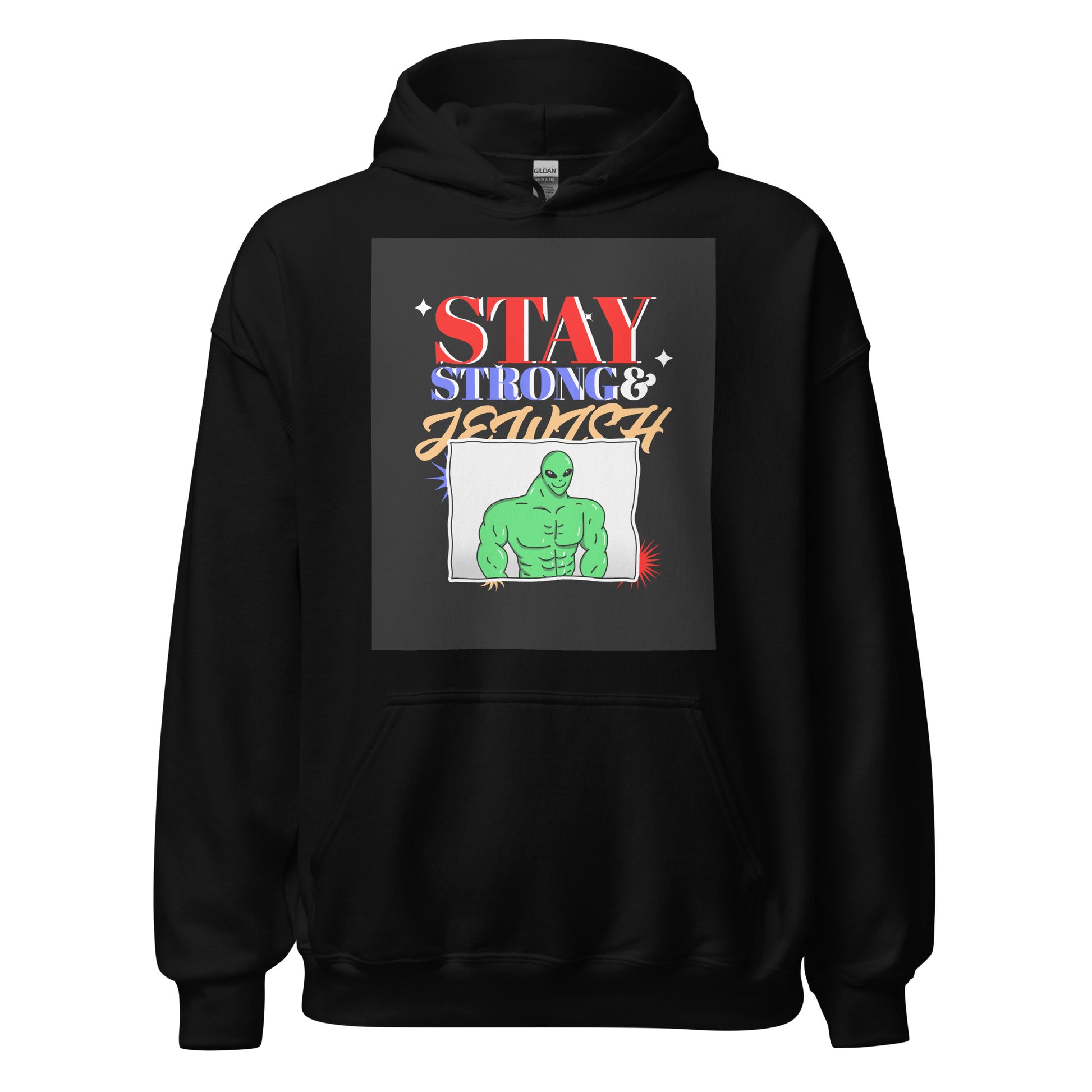 Stay Strong & Jewish | Unisex Hoodie