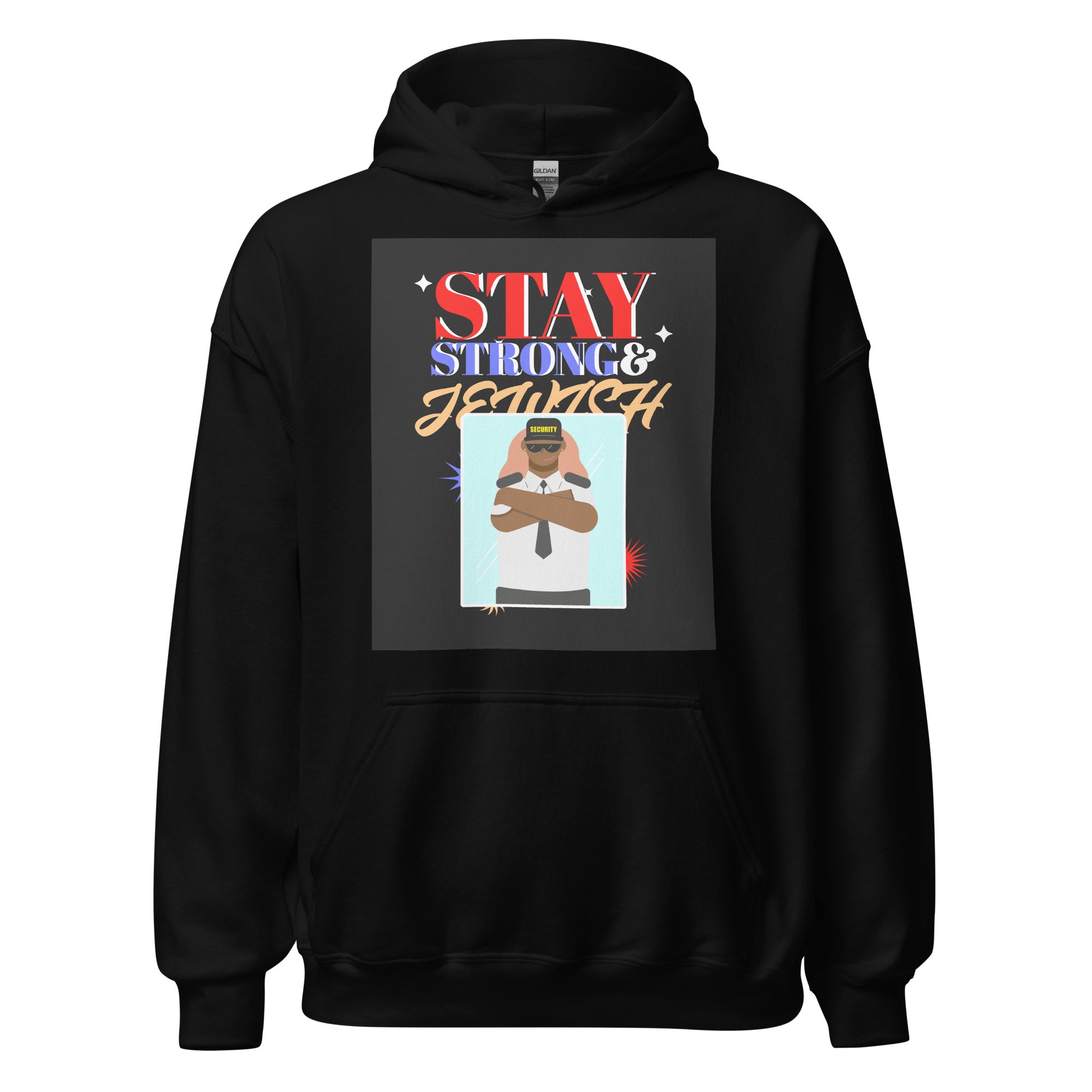 Stay Strong & Jewish | Unisex Hoodie