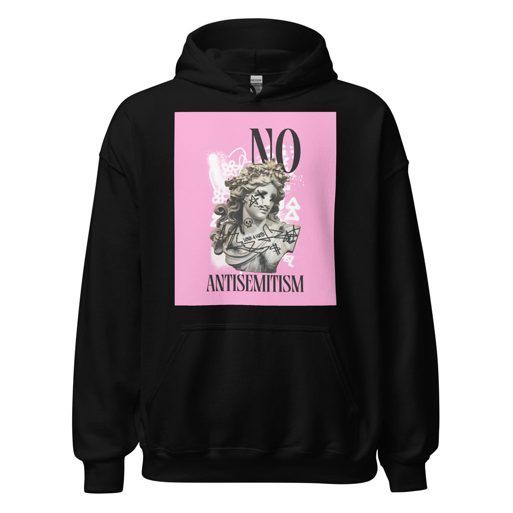 Graffiti Statue Anthem | No Antisemitism | Unisex Hoodie Jouparty