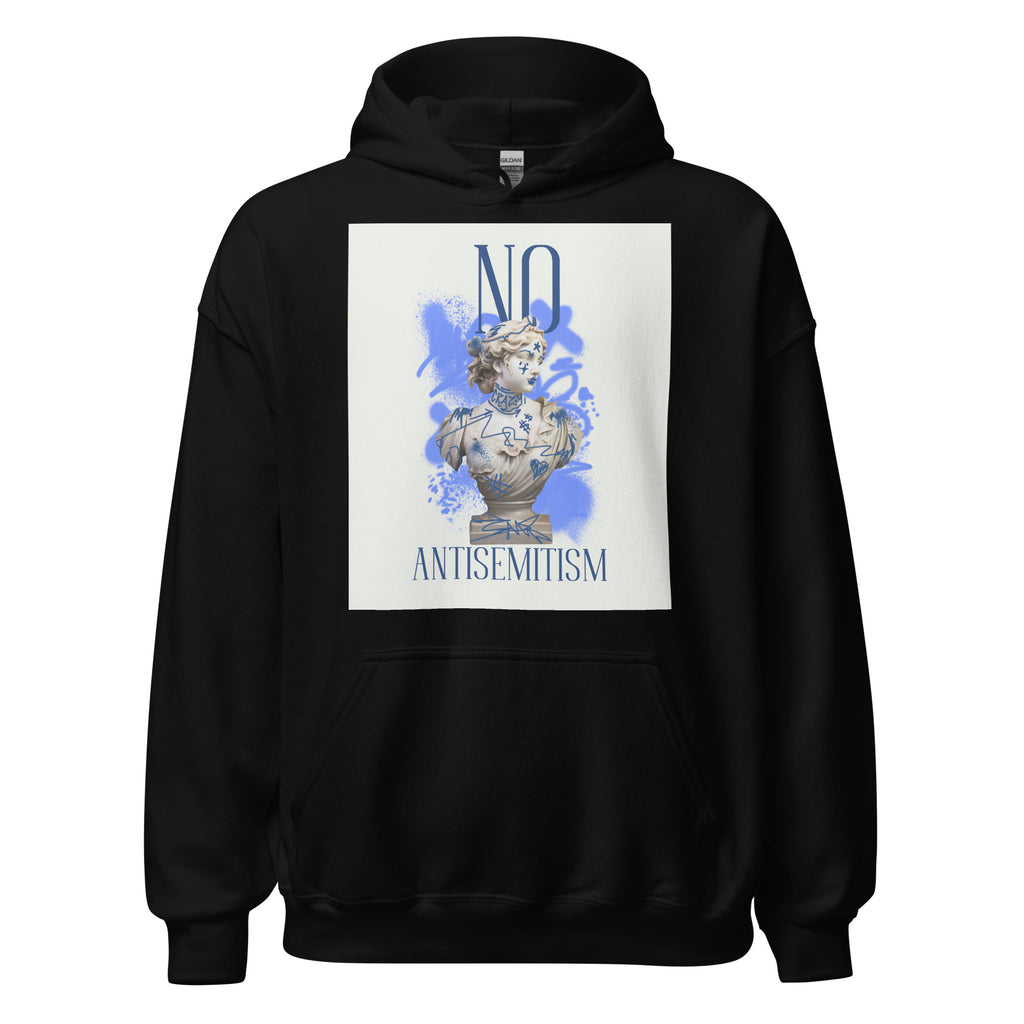 Graffiti Statue Anthem | No Antisemitism | Unisex Hoodie Jouparty