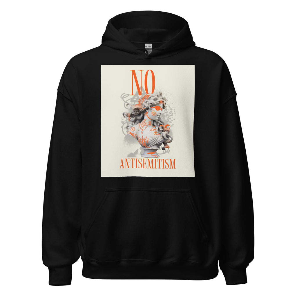 Graffiti Statue Anthem | No Antisemitism | Unisex Hoodie Jouparty