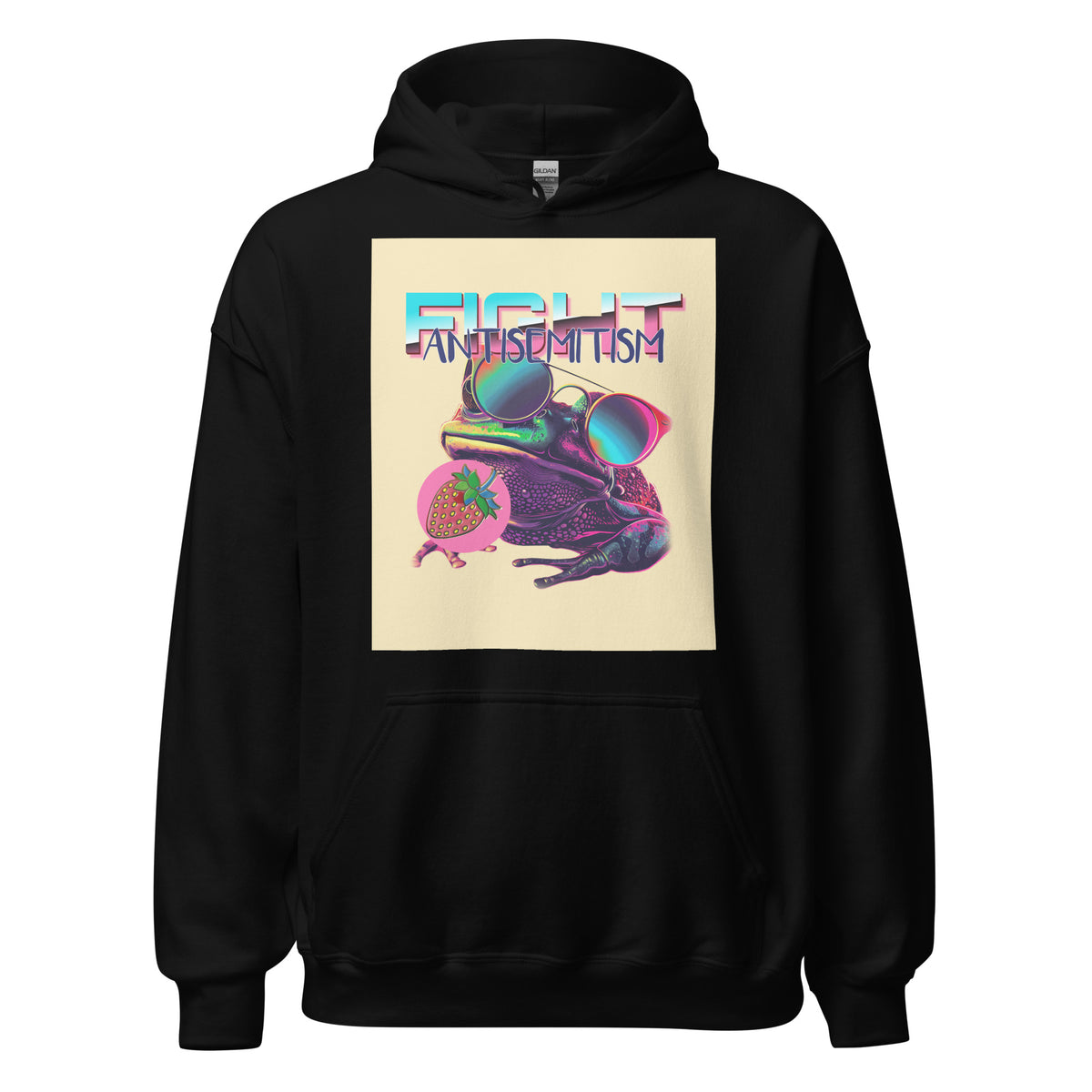 Retro Neon Animal | Unisex Hoodie Jouparty