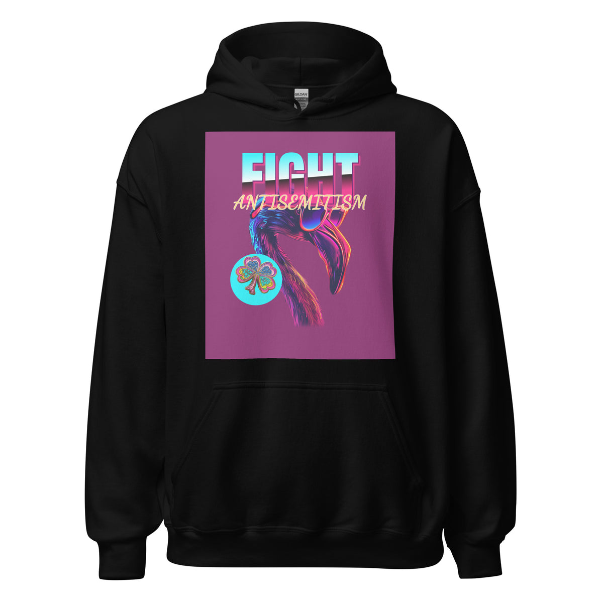 Retro Neon Animal | Unisex Hoodie Jouparty