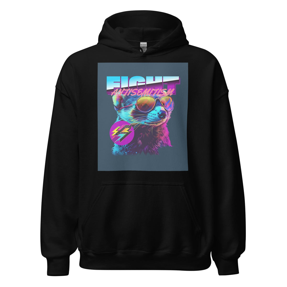 Retro Neon Animal | Unisex Hoodie Jouparty