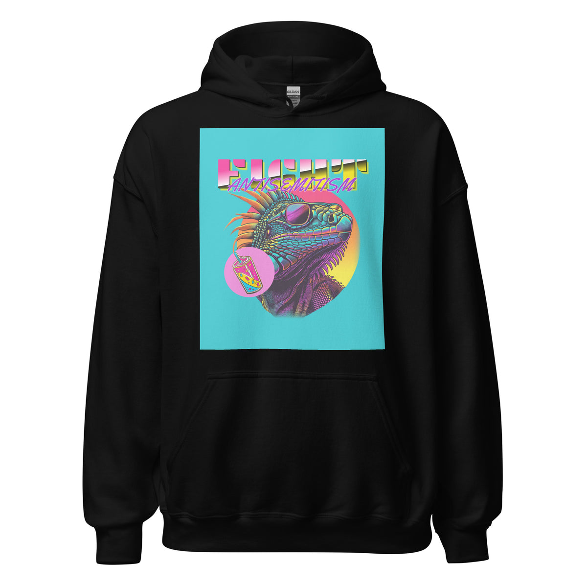 Retro Neon Animal | Unisex Hoodie Jouparty