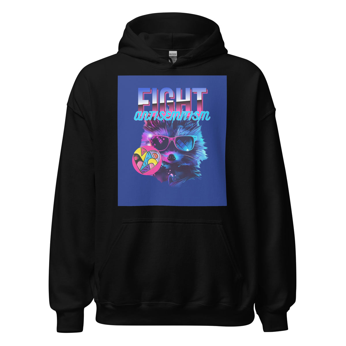 Retro Neon Animal | Unisex Hoodie Jouparty
