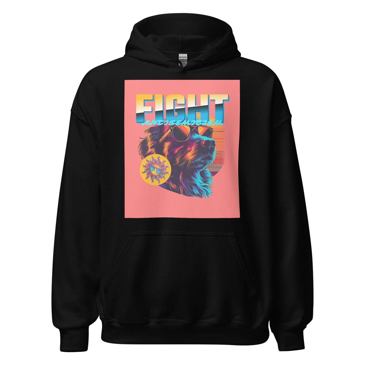 Retro Neon Animal | Unisex Hoodie Jouparty