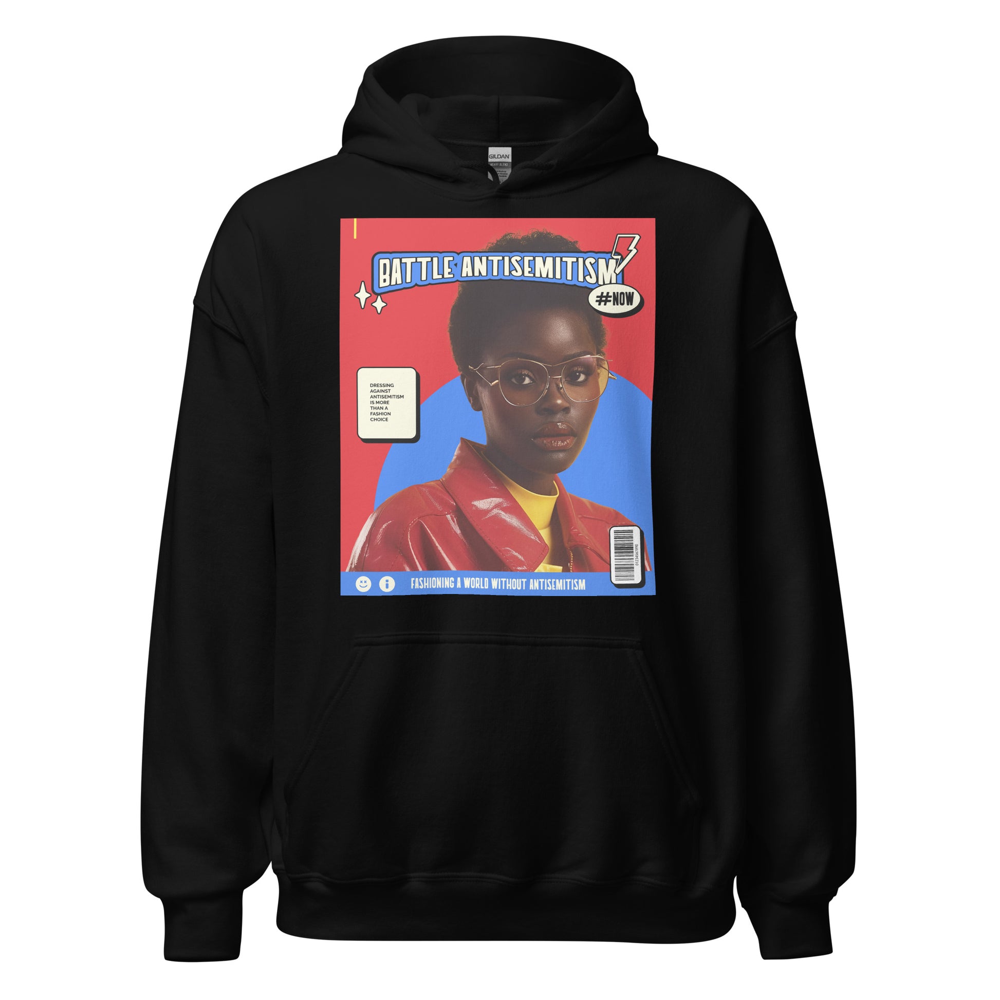 80's Fashion Trend | Battle Antisemitism | Unisex Hoodie Jouparty