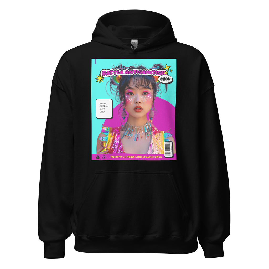80's Fashion Trend | Battle Antisemitism | Unisex Hoodie Jouparty