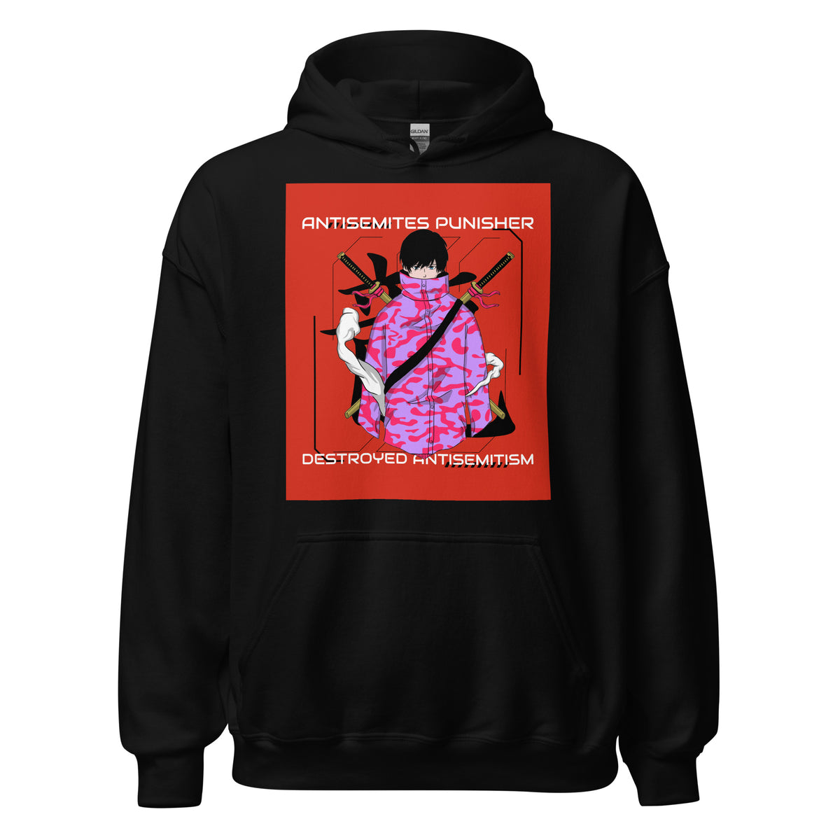 Antisemites Punisher | Unisex Hoodie Jouparty
