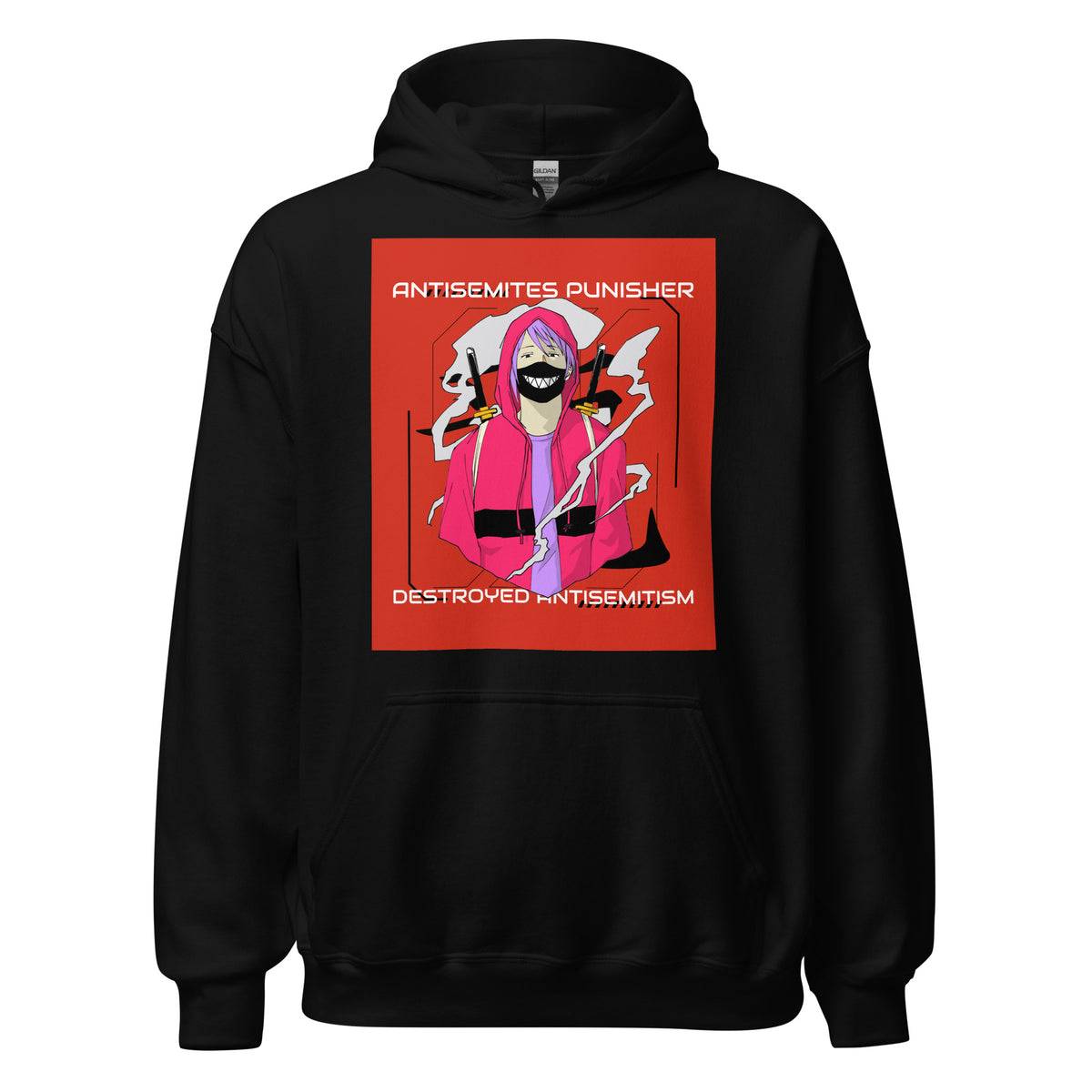 Antisemites Punisher | Unisex Hoodie Jouparty
