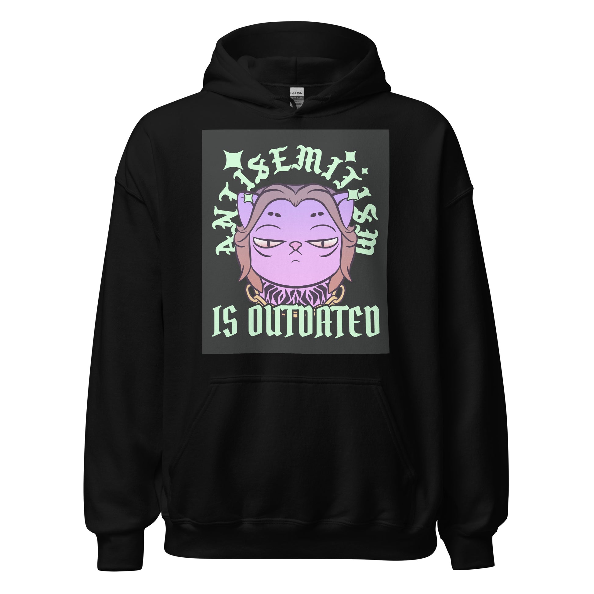 Cool Cat | Antisemitism Is Outdated | Unisex Hoodie